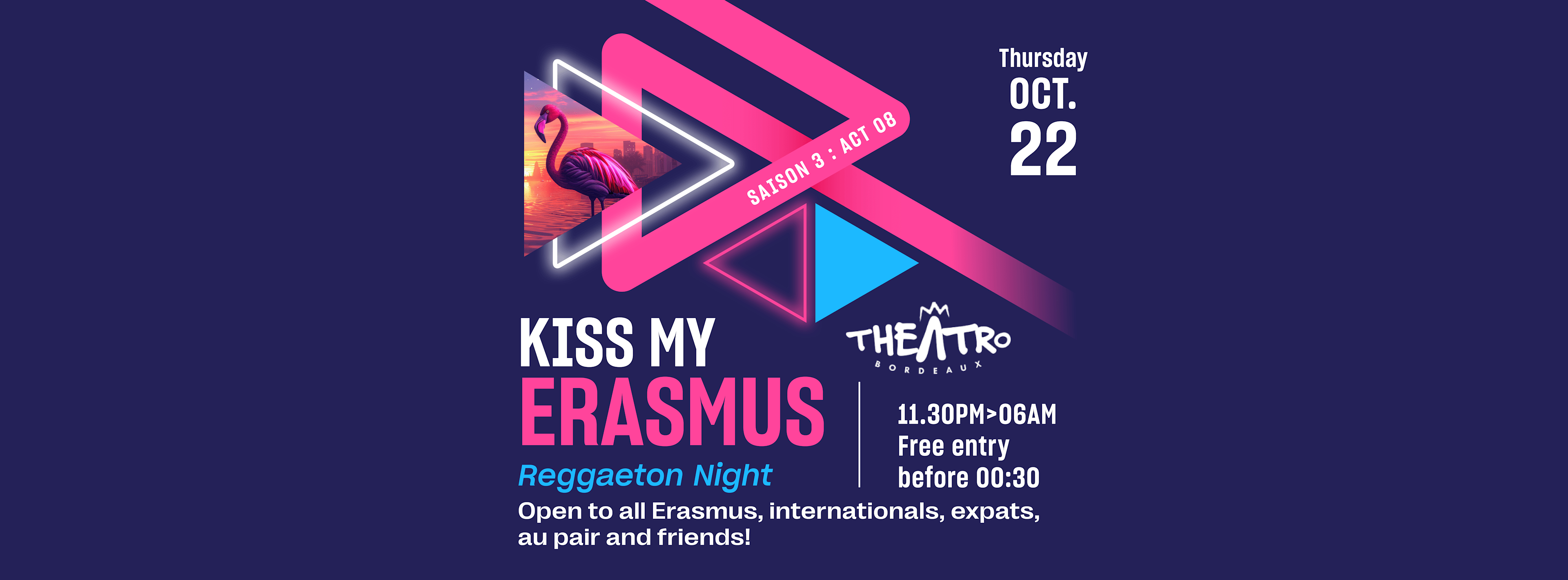 Kiss My Erasmus 22.10 - Bordeaux