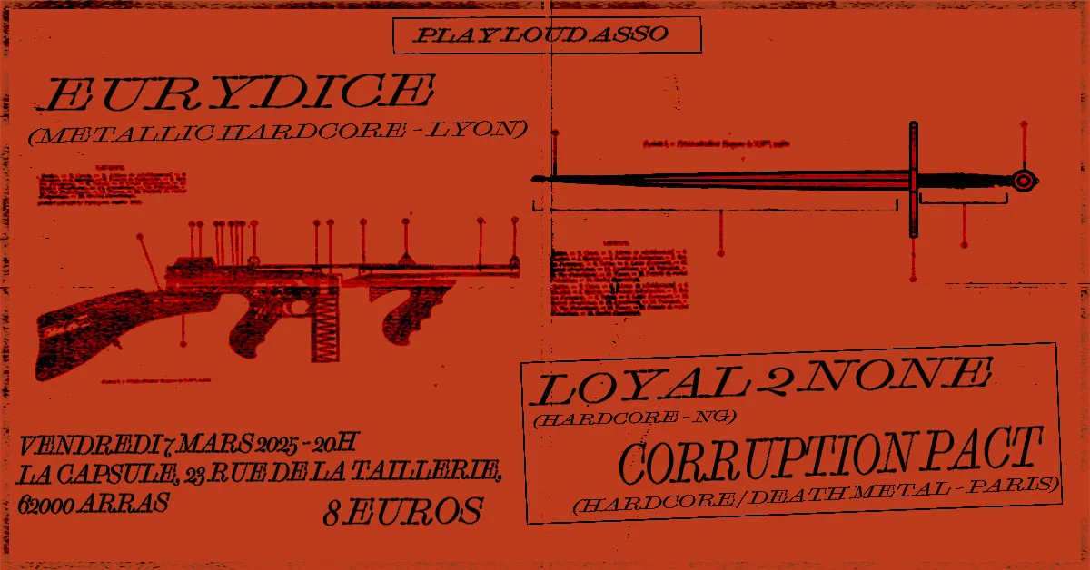 Metal Hardcore Show- Eurydice, Loyal2none, Corruption Pact
