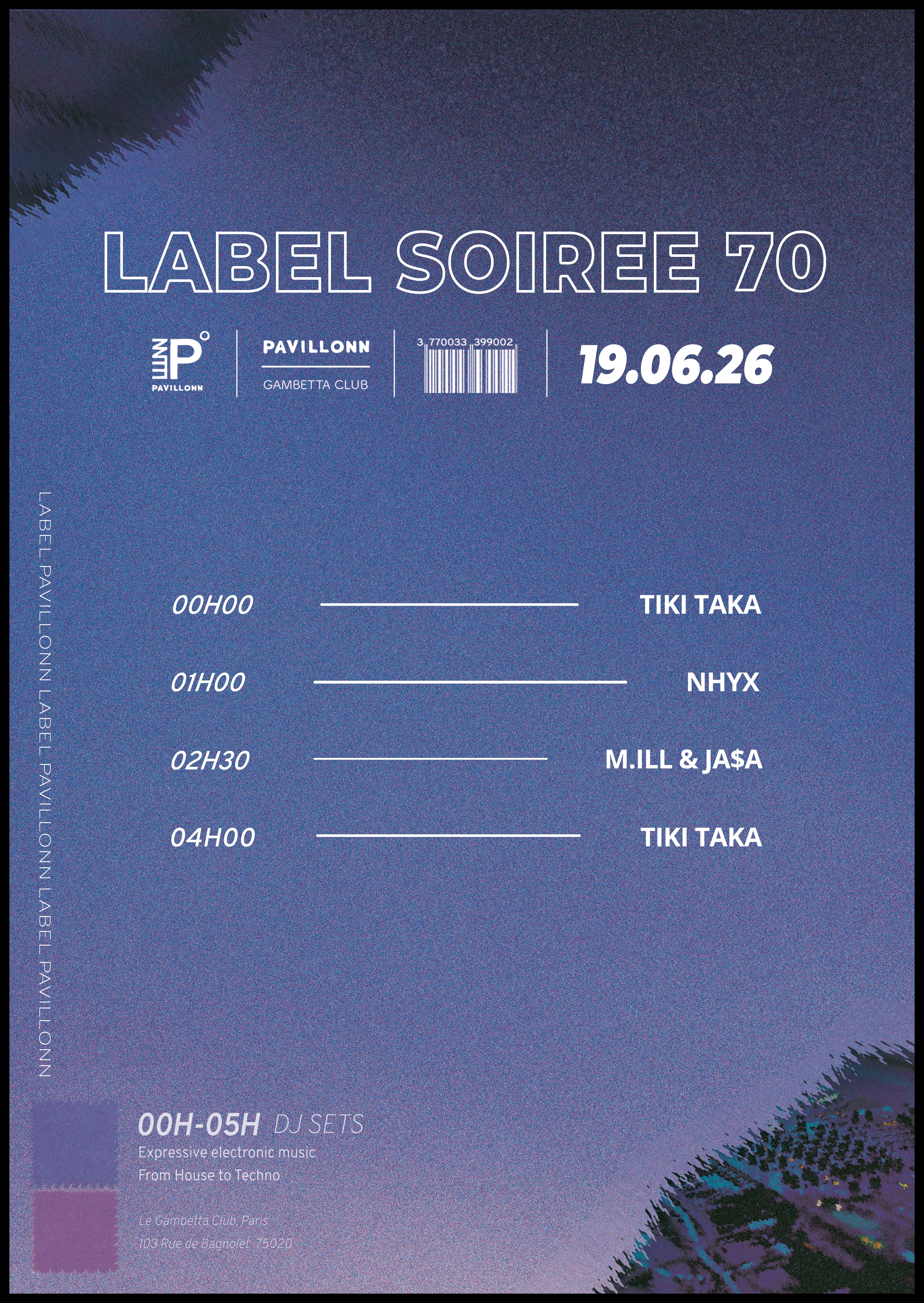 Pavillonn Label Soirée Club