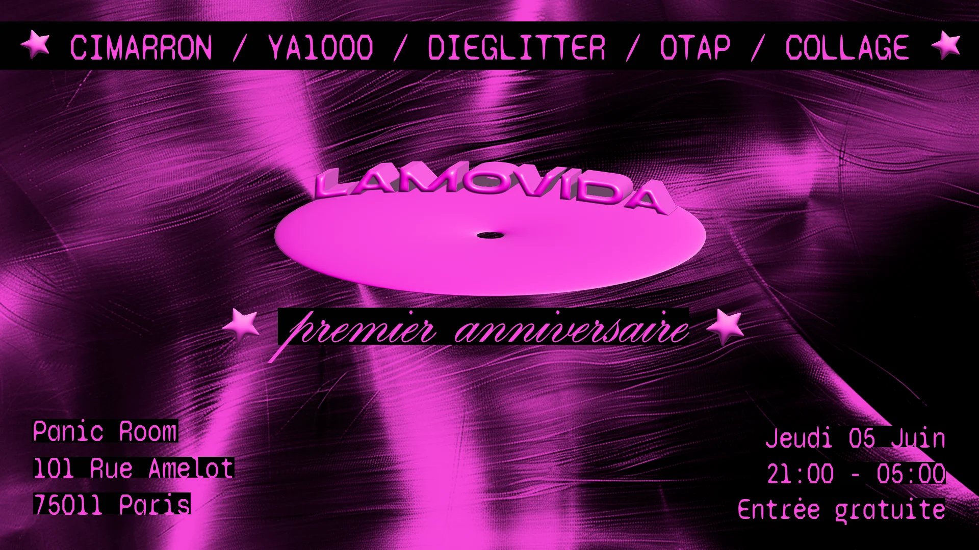 Lamovida : Premier Anniversaire