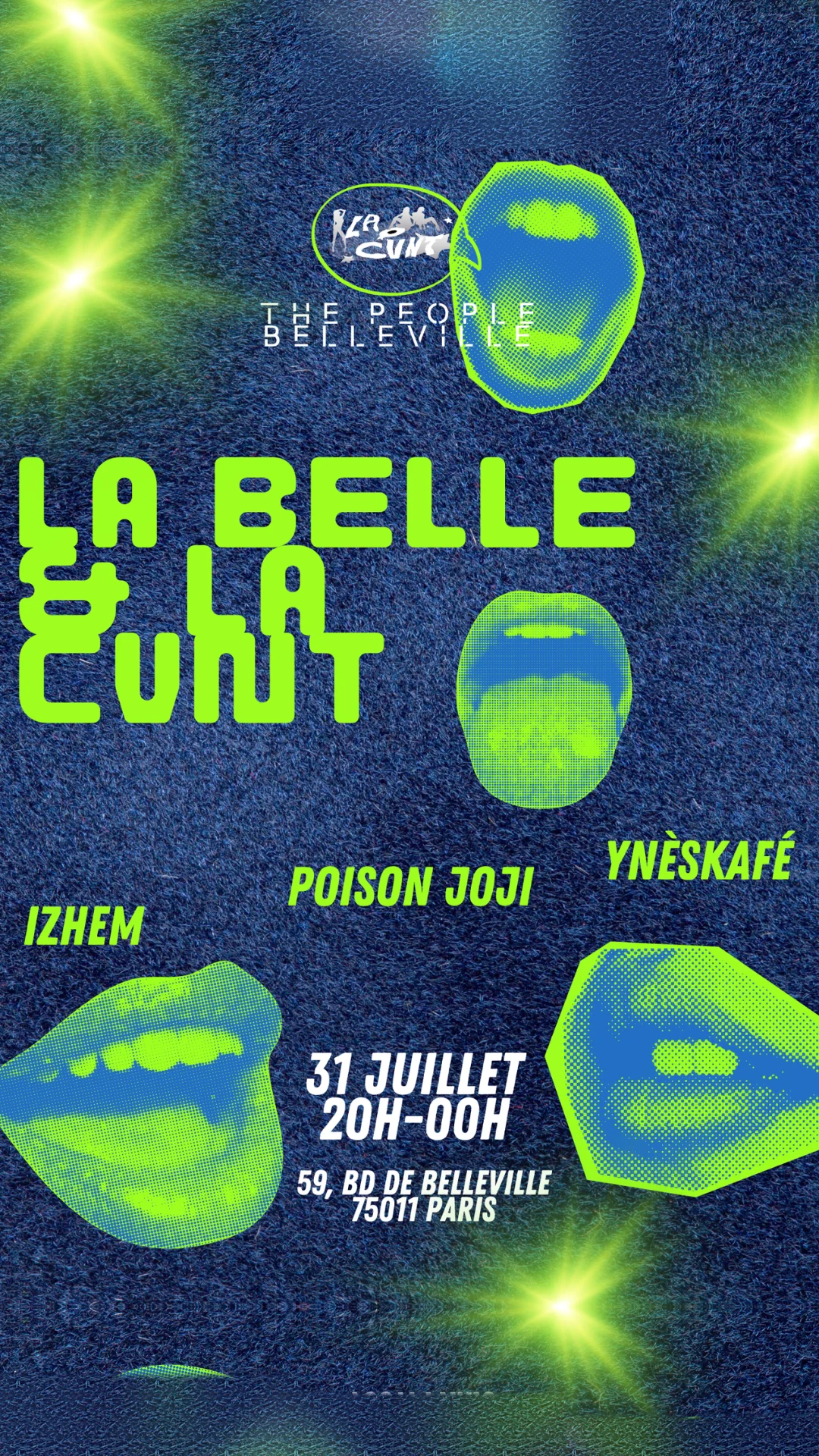 La Belle & La Cvnt Avec Izhem, Poison Joji Et Ynèskafé