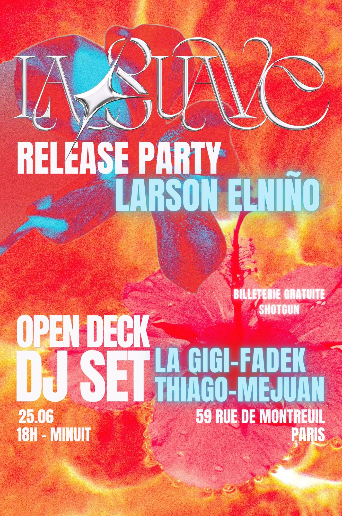 La Suave #01 : Open Deck • Live Guest • Dj Sets