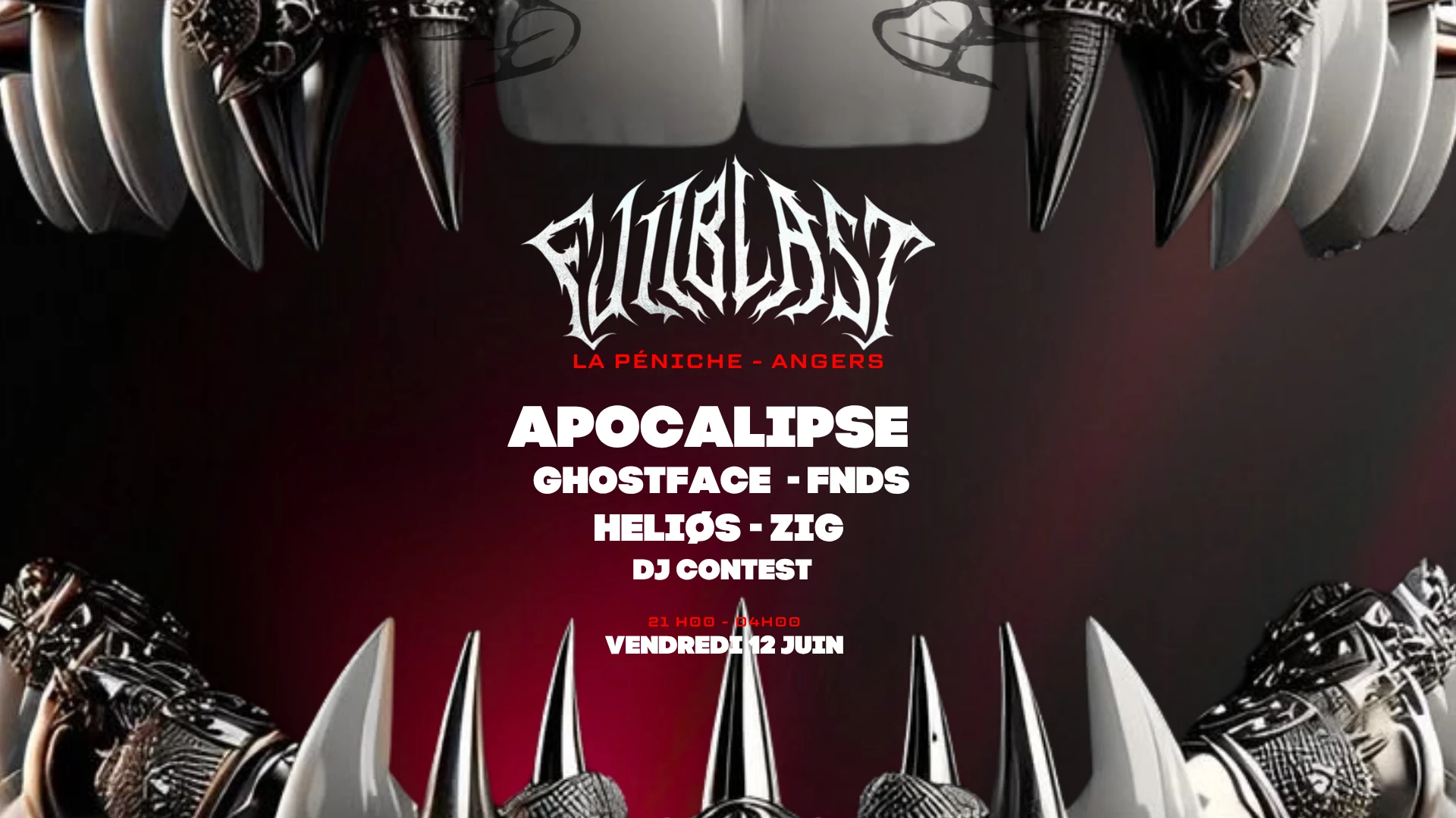 Hardblast By Fullblast - Apocalipse, Ghostface, Heliøs