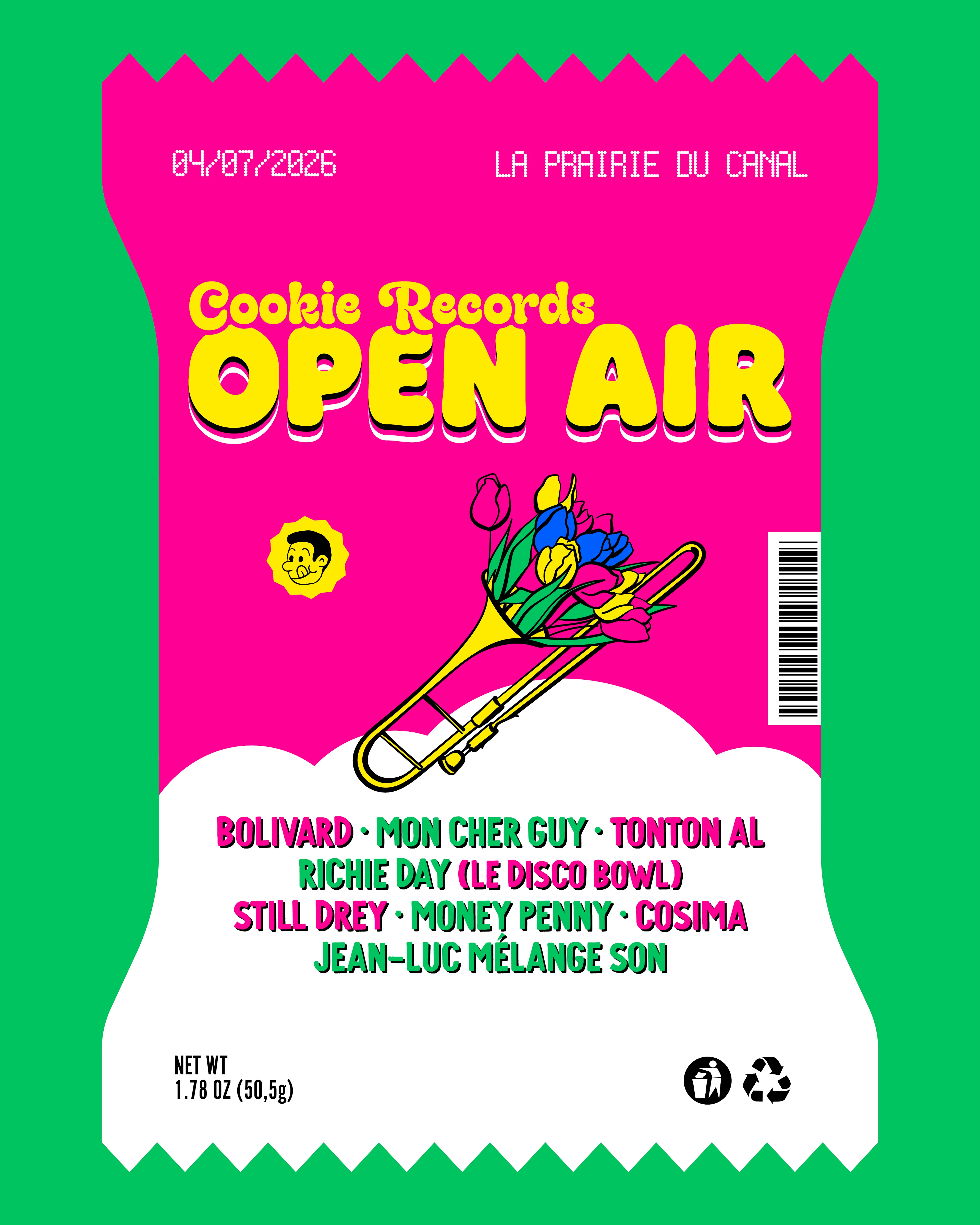 Open Air ~ Cookie Records À La Prairie