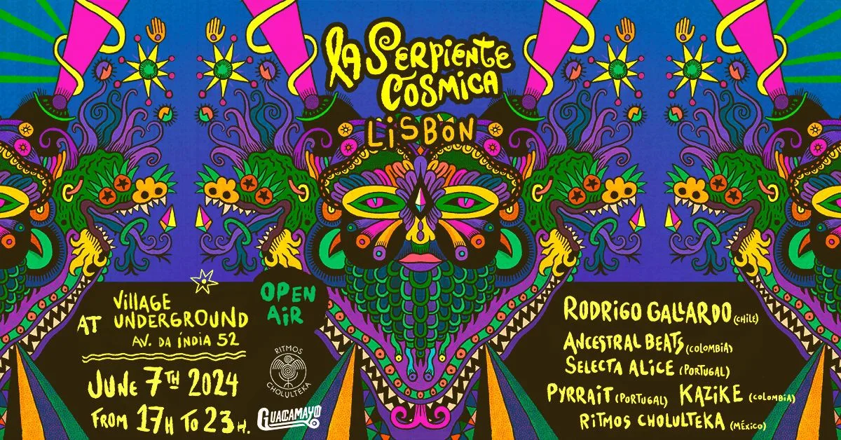La Serpiente Cósmica - Lisboa - Rodrigo Gallardo