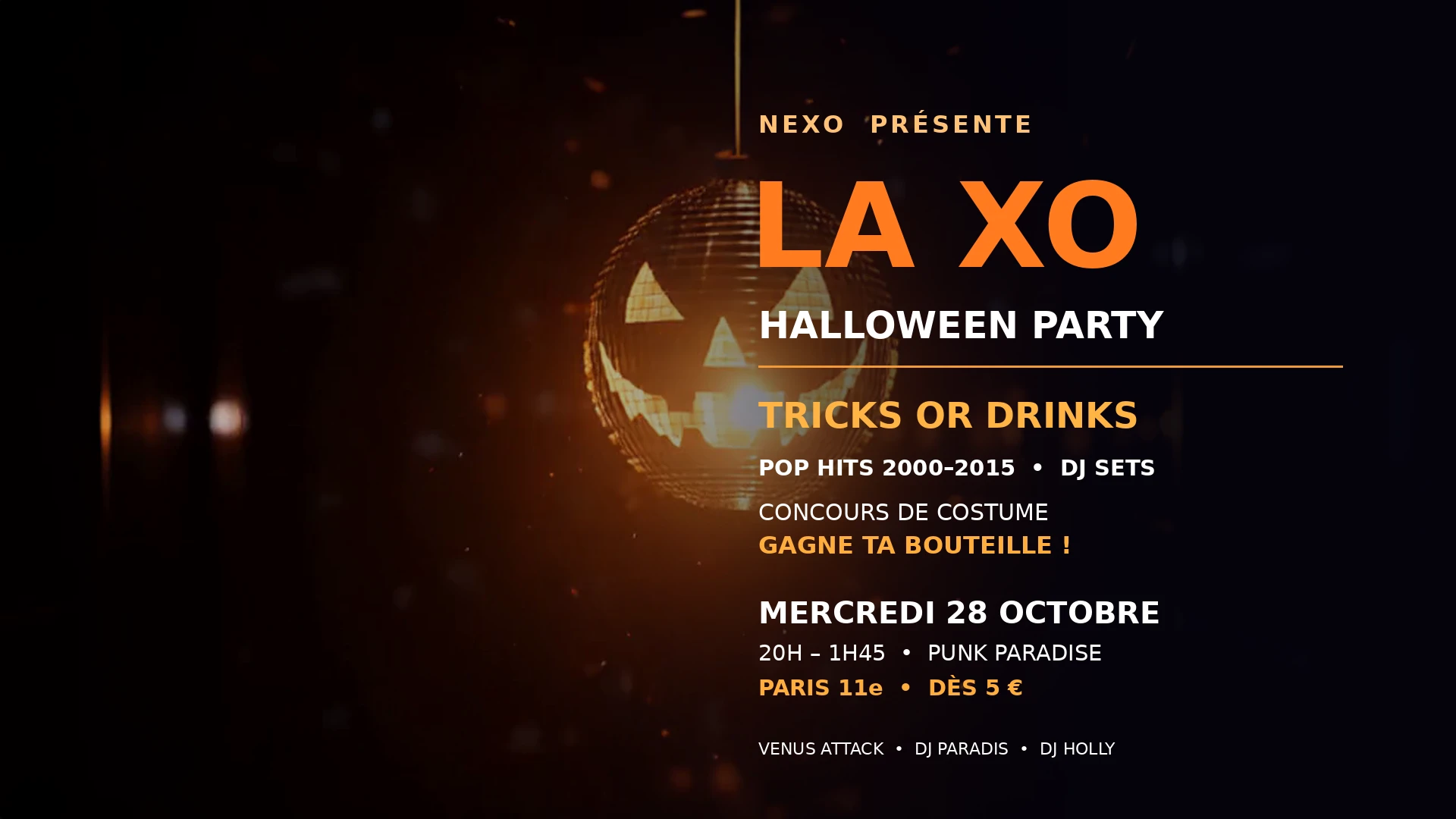 La Xo - Halloween Tricks Or Drinks