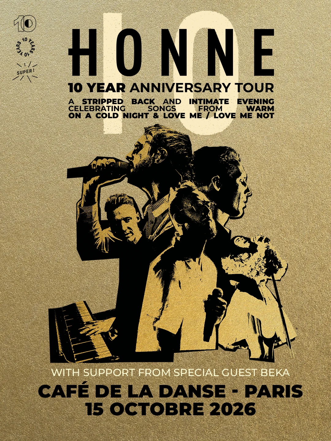 Honne - 15 Octobre : 10 Year Anniversary Tour