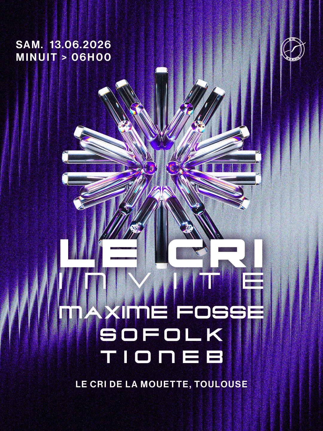 Le Cri Inv. Maxime Fosse, Tioneb & Sofolk (Deeptech & House)