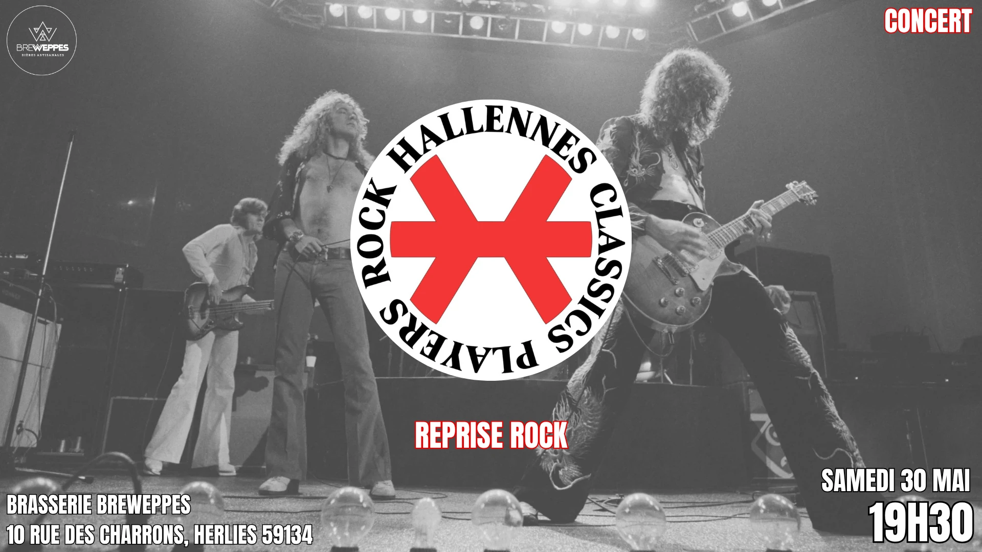 Breweppes : Concert Rock • Rhcp