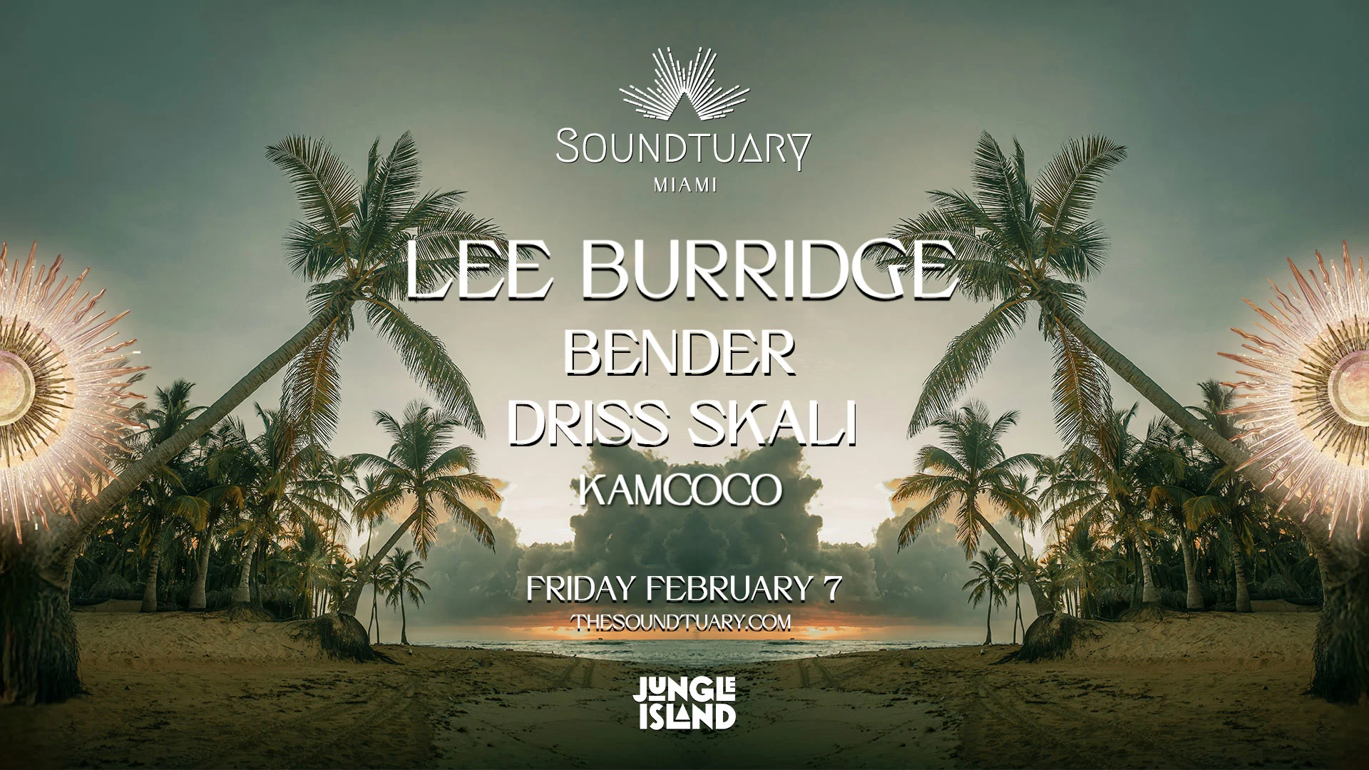 Soundtuary Presents Lee Burridge & Friends At Jungle Island