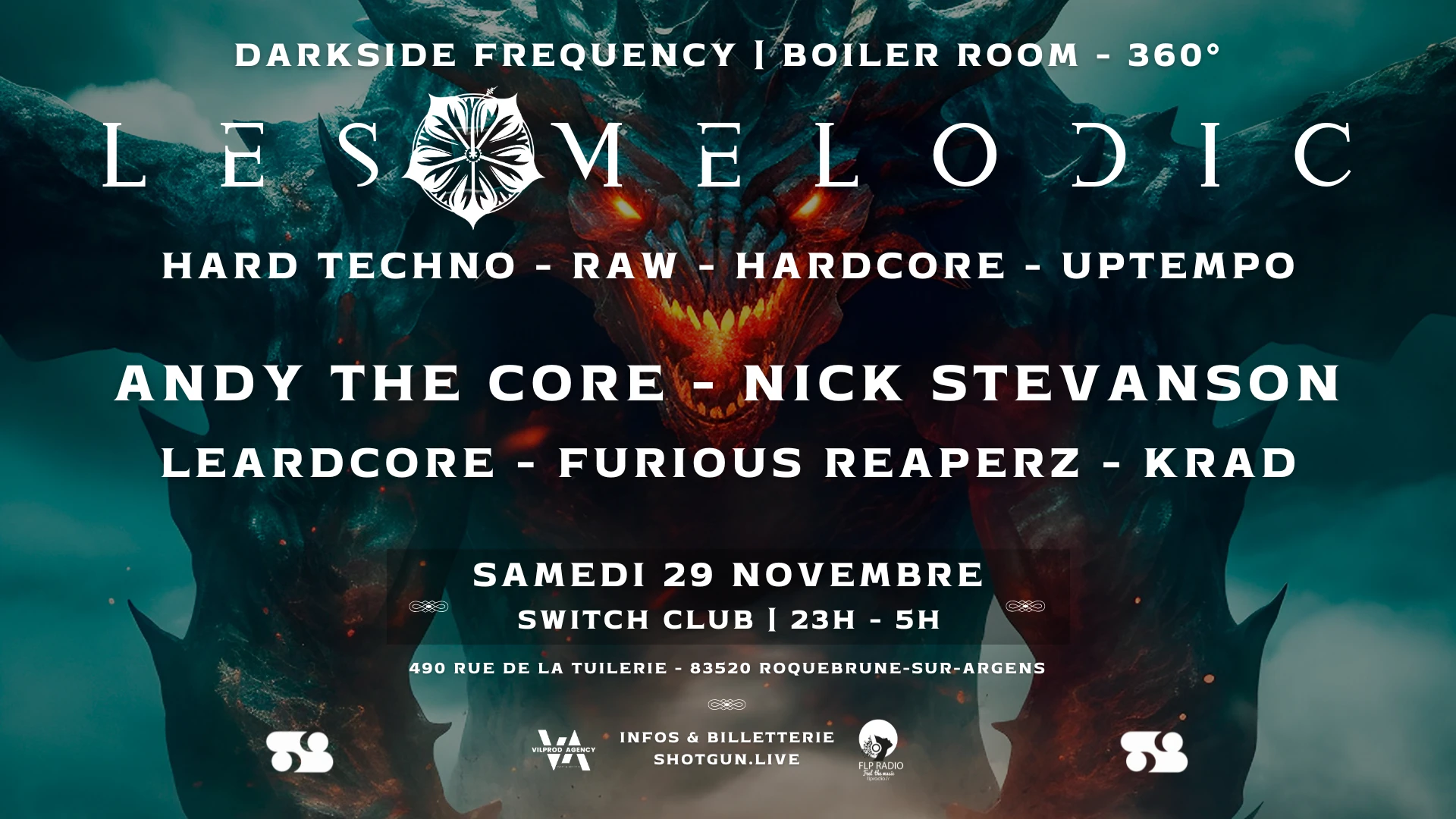 Andy The Core & Nick Stevanson - Hard Music @ Switch Club