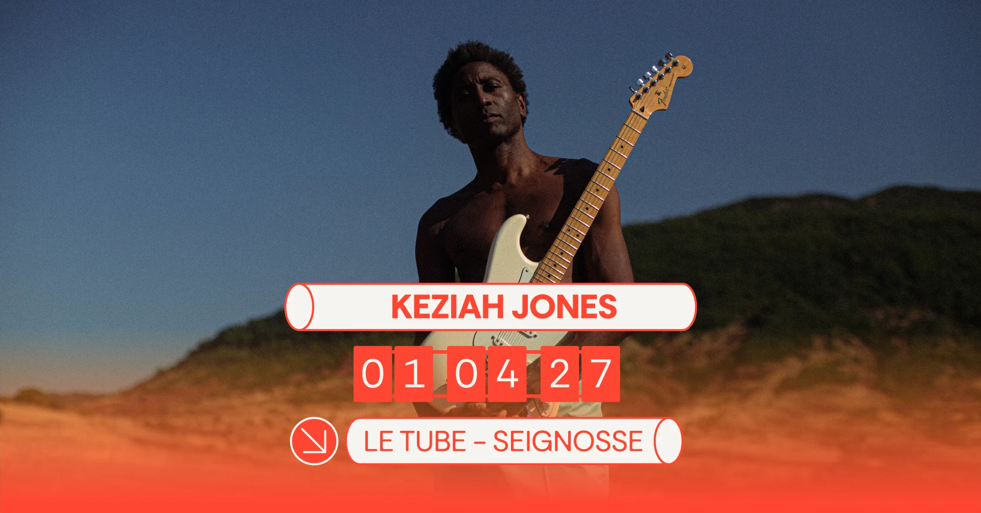 Keziah Jones Au Tube De Seignosse