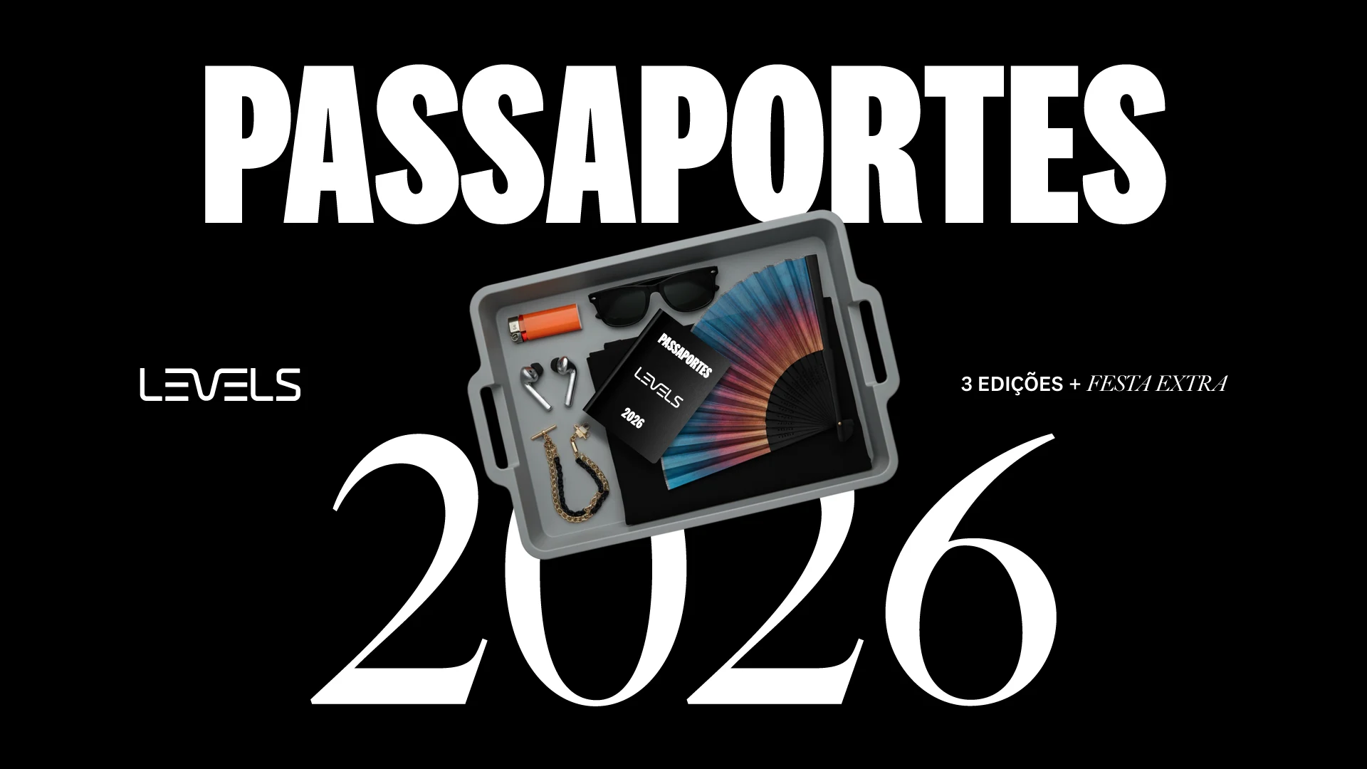 Passaportes Levels 2026