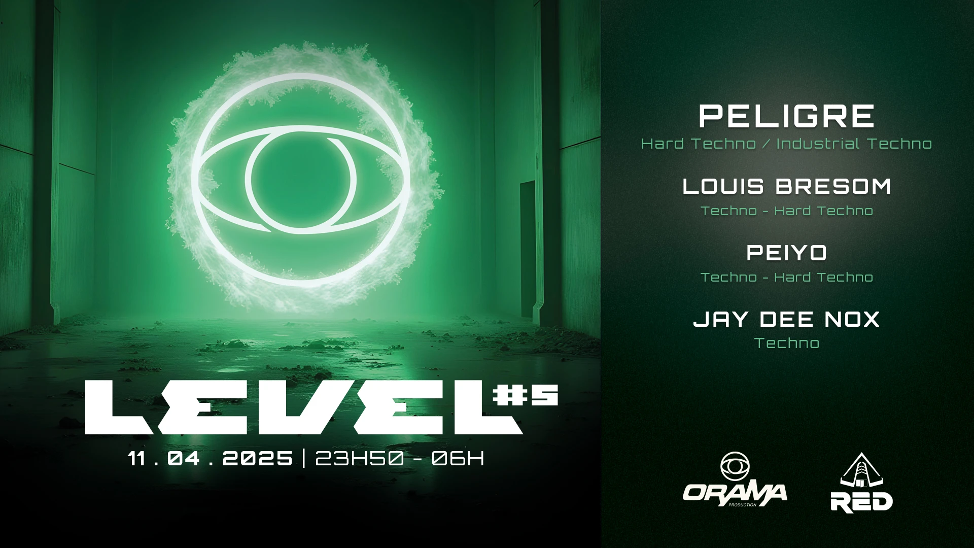 Orama : Level #5 | Peligre & More | Red Club | Tours