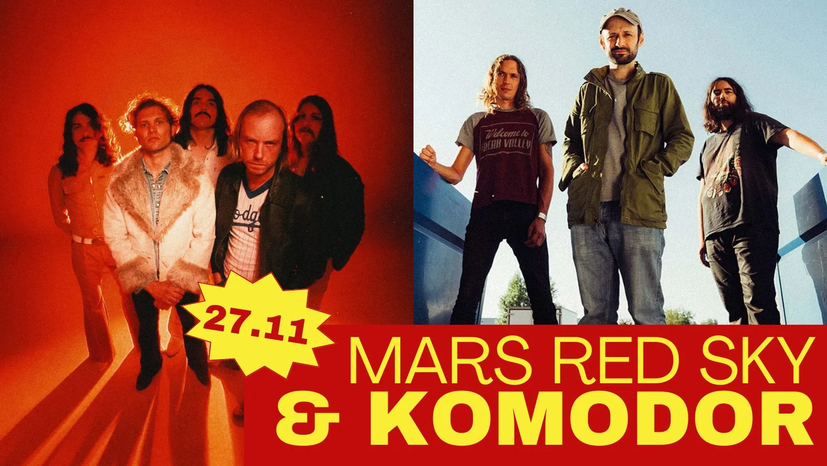 Komodor + Mars Red Sky + Dj Set La Petite Populaire