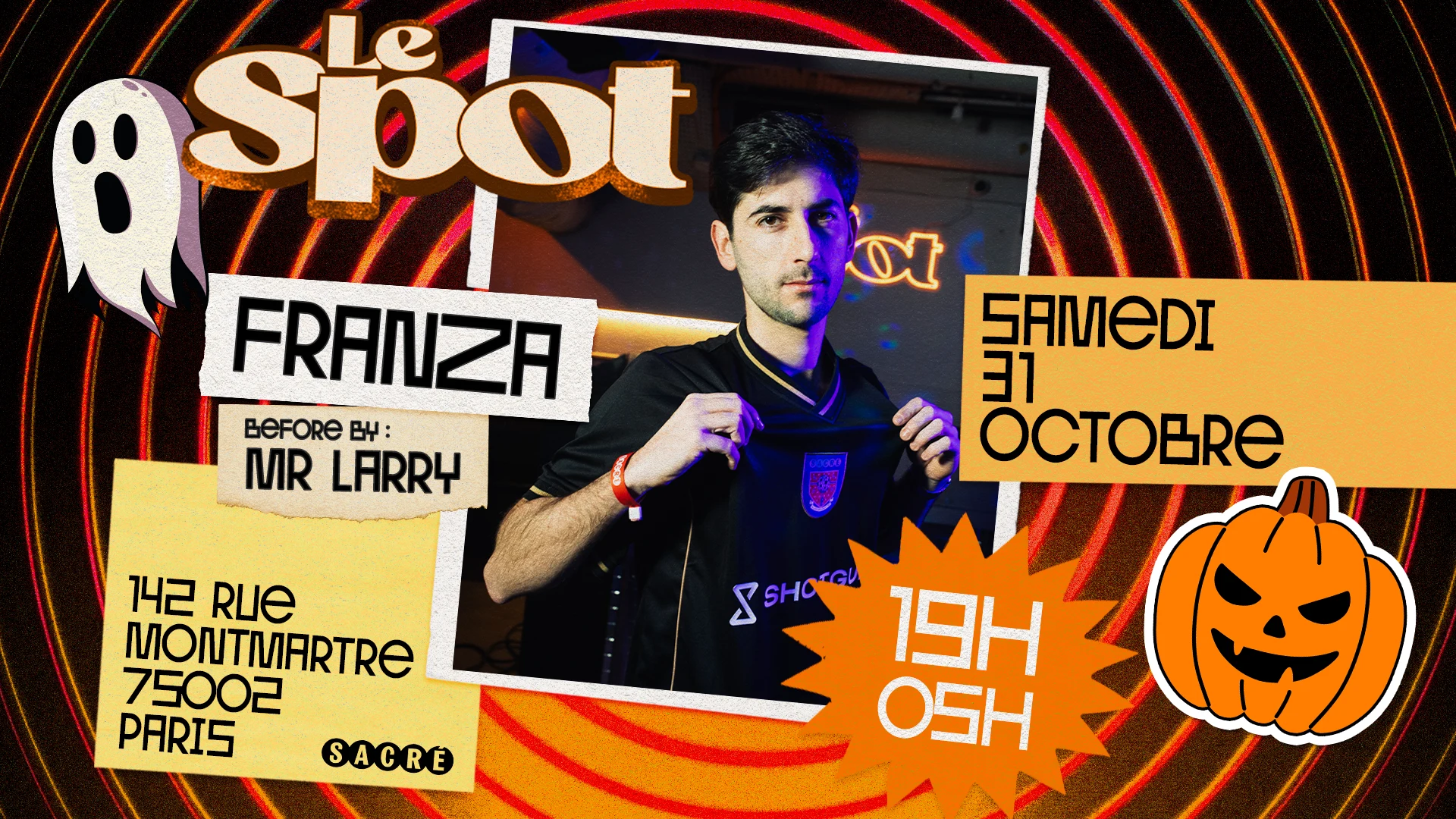 Le Spot - Samedi 31 Octobre 2026