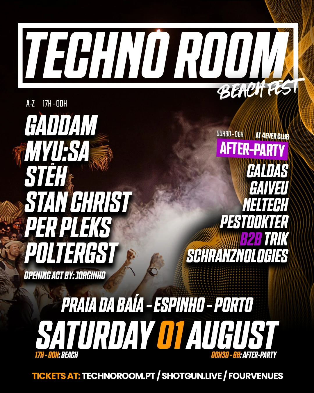 Porto - Techno Room Beach Fest 2026