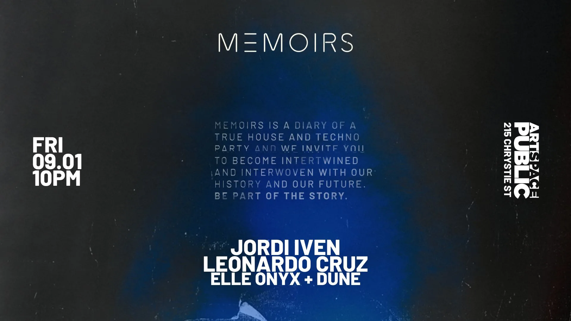 Memoirs: Jordi Iven B2b Leonardo Cruz + More - Manhattan