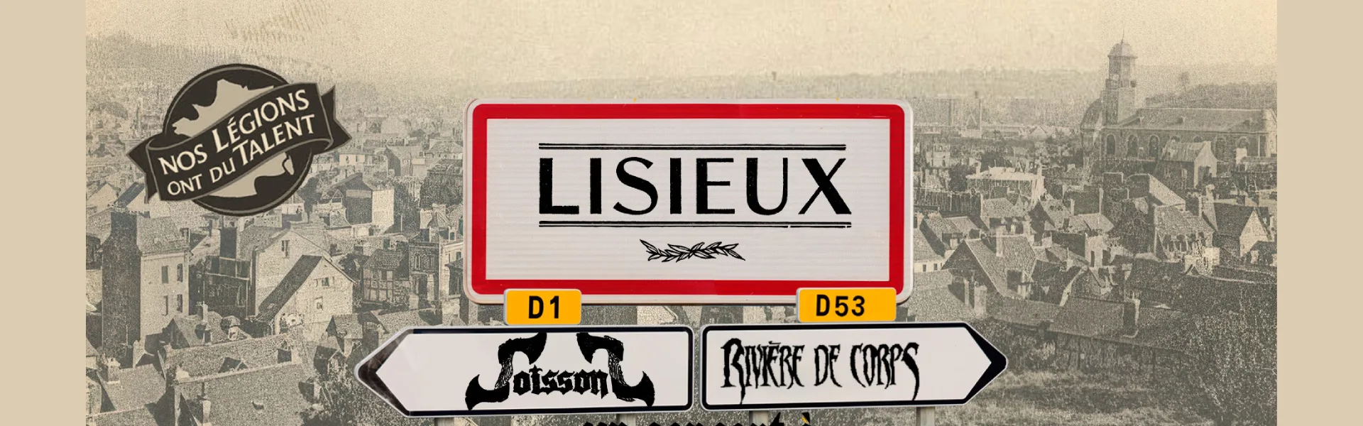 Lisieux + Soissons + Riviere De Corps