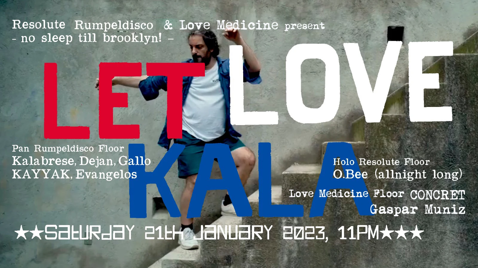Love Medicine X Resolute X Rumpeldisco