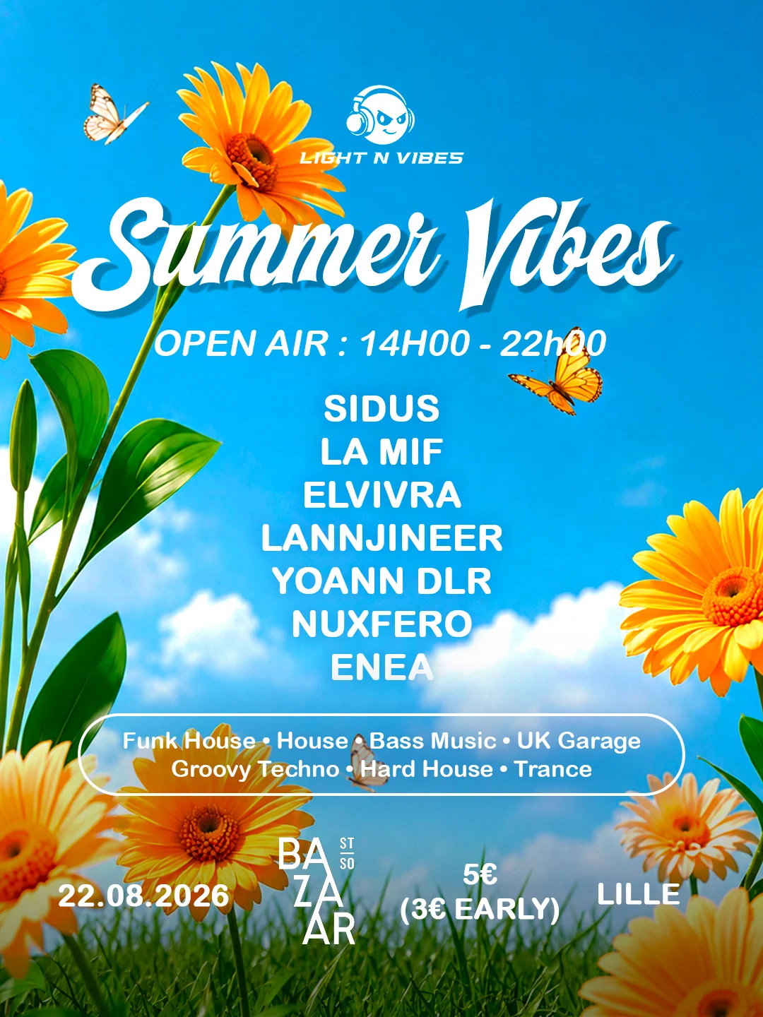 Summer Vibes X Bazaar St-So