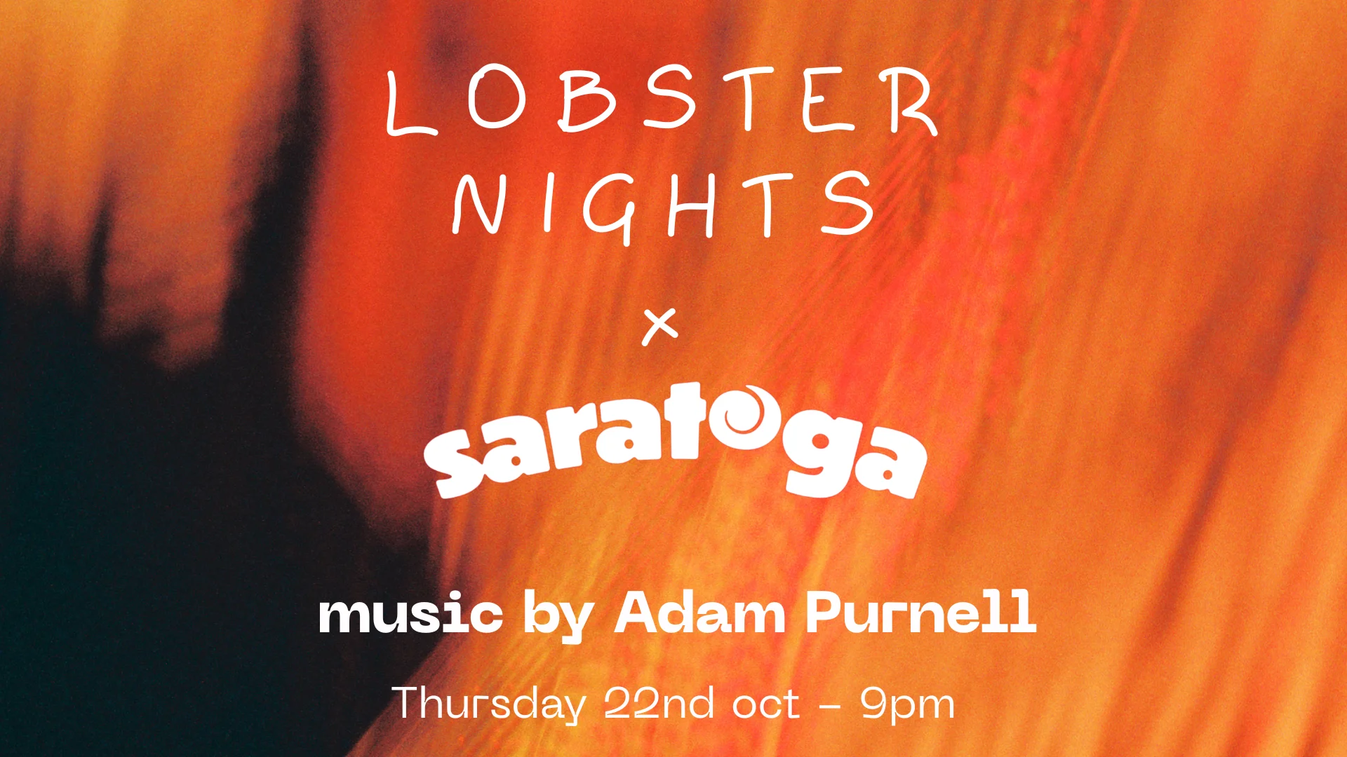 Lobster Night X Saratoga