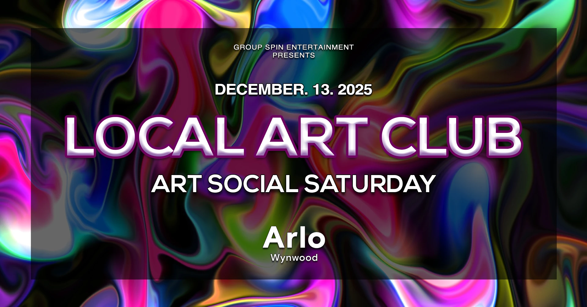 Local Art Club | Art Social Saturday (December 2025)
