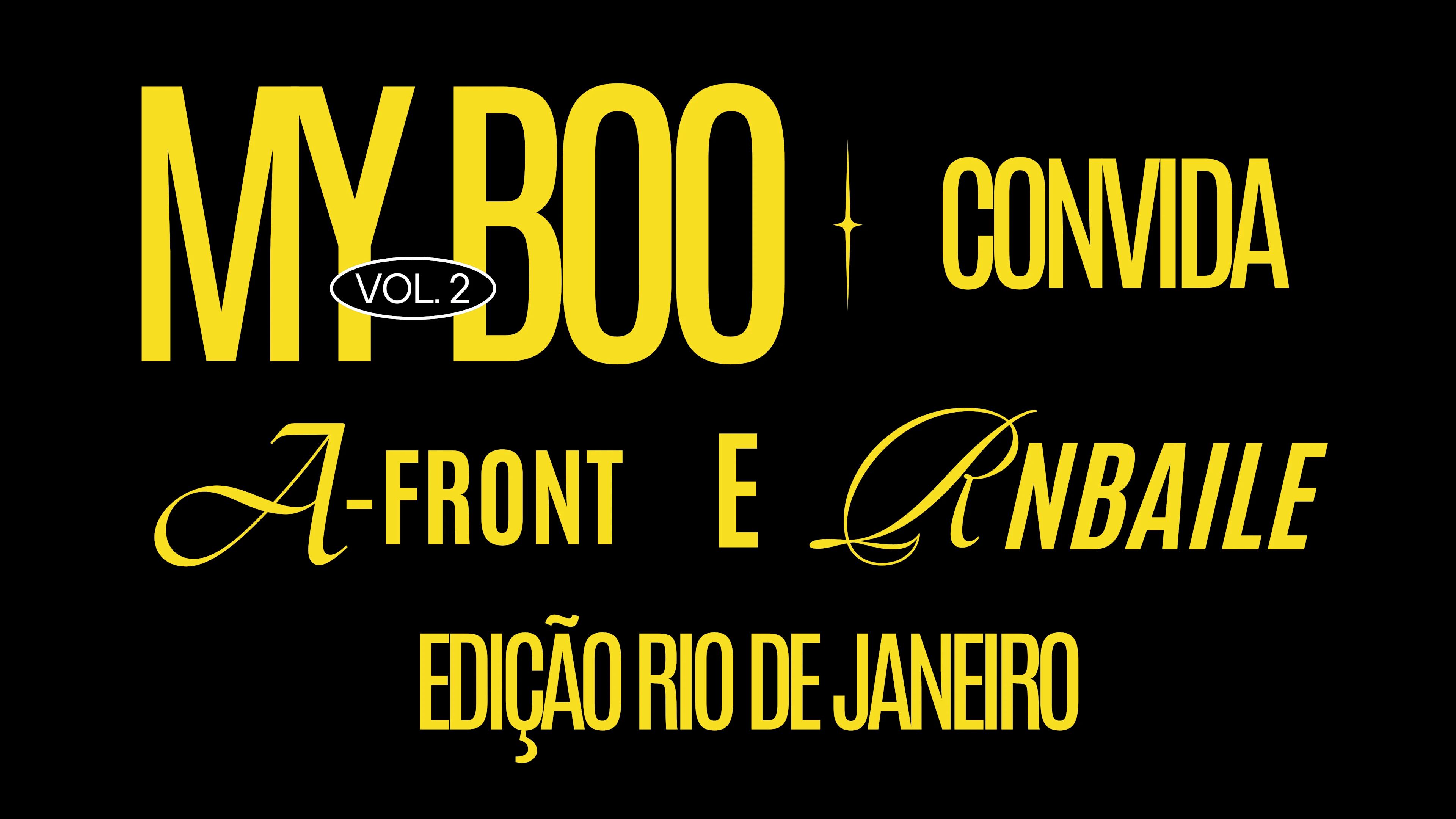 My Boo Convida: A-Front E Rnbaile