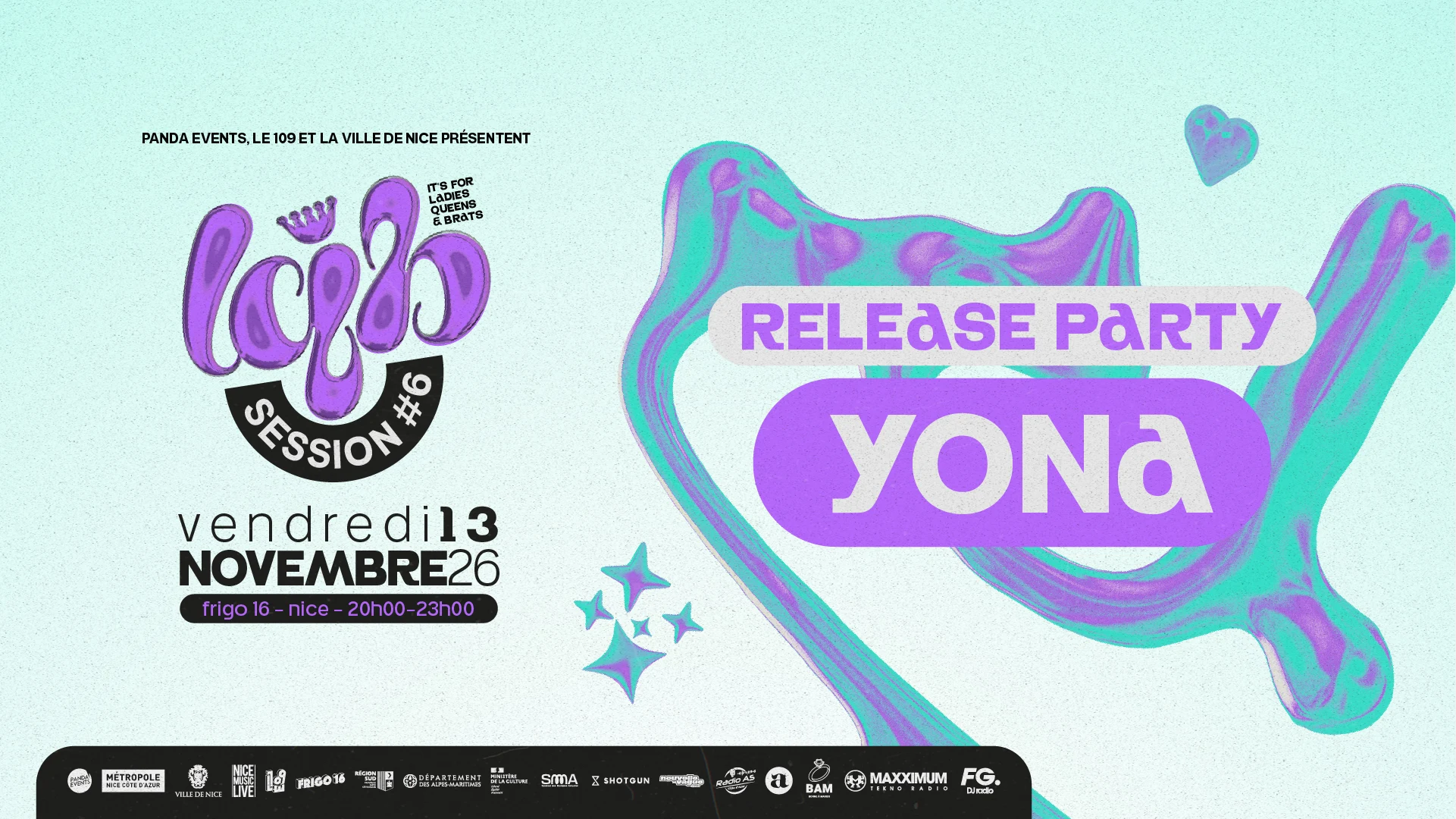 Lqb Session #6 Yona Release Party @ Frigo 16