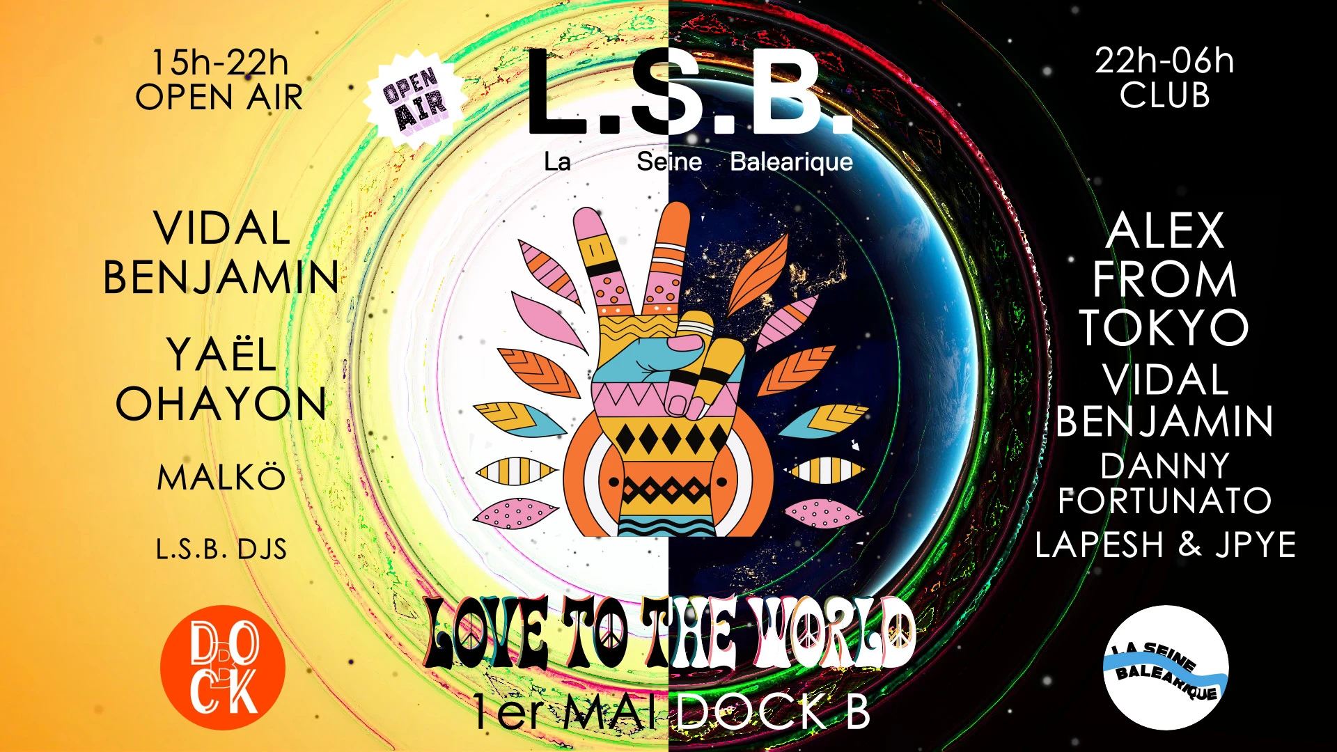 Love To The World Avec La Seine Baléarique