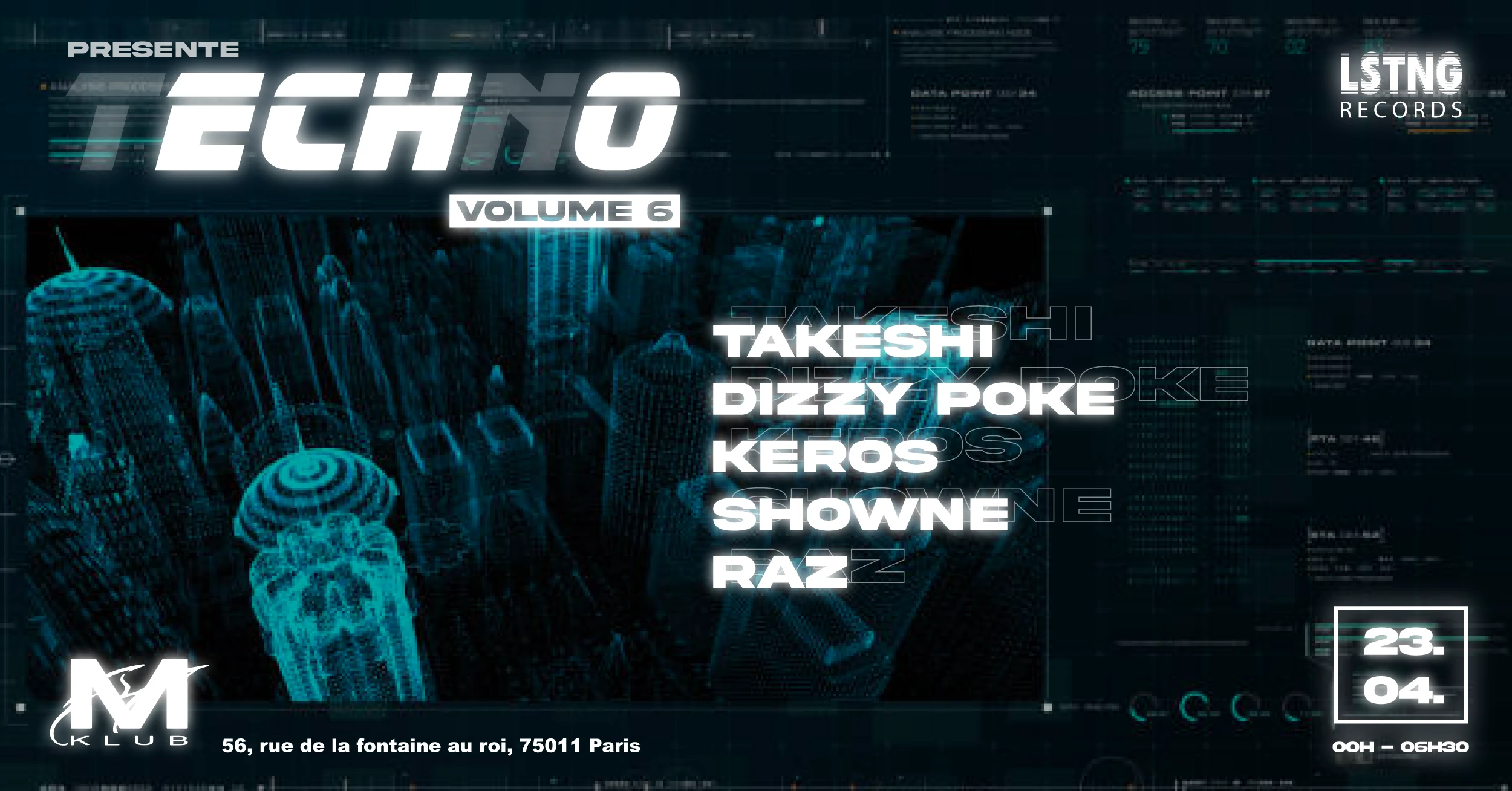 Echo Vol.6 : Takeshi, Dizzy Poke, Keros, Showne, Raz