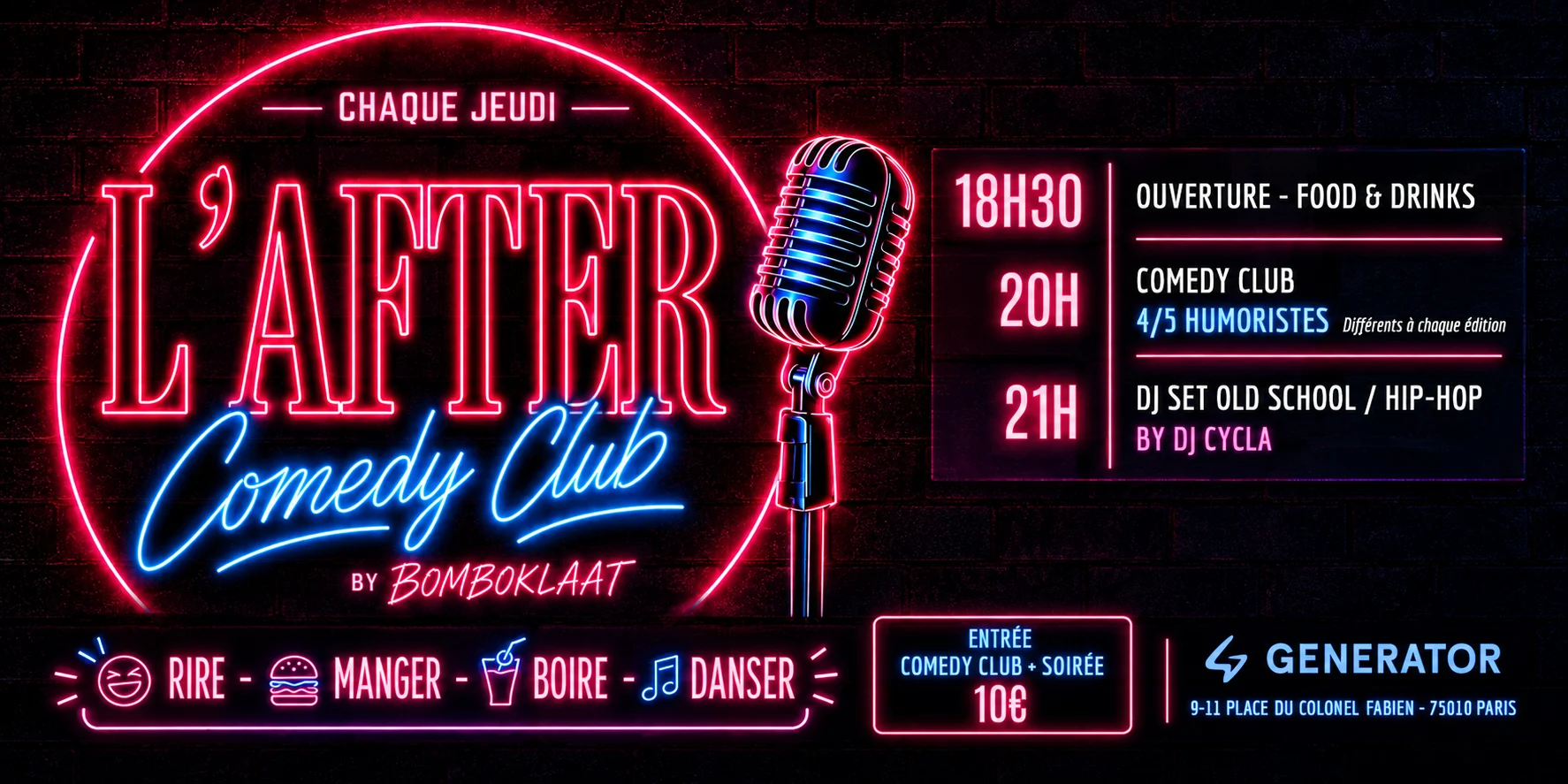 🎤 L'after Comedy Club #8