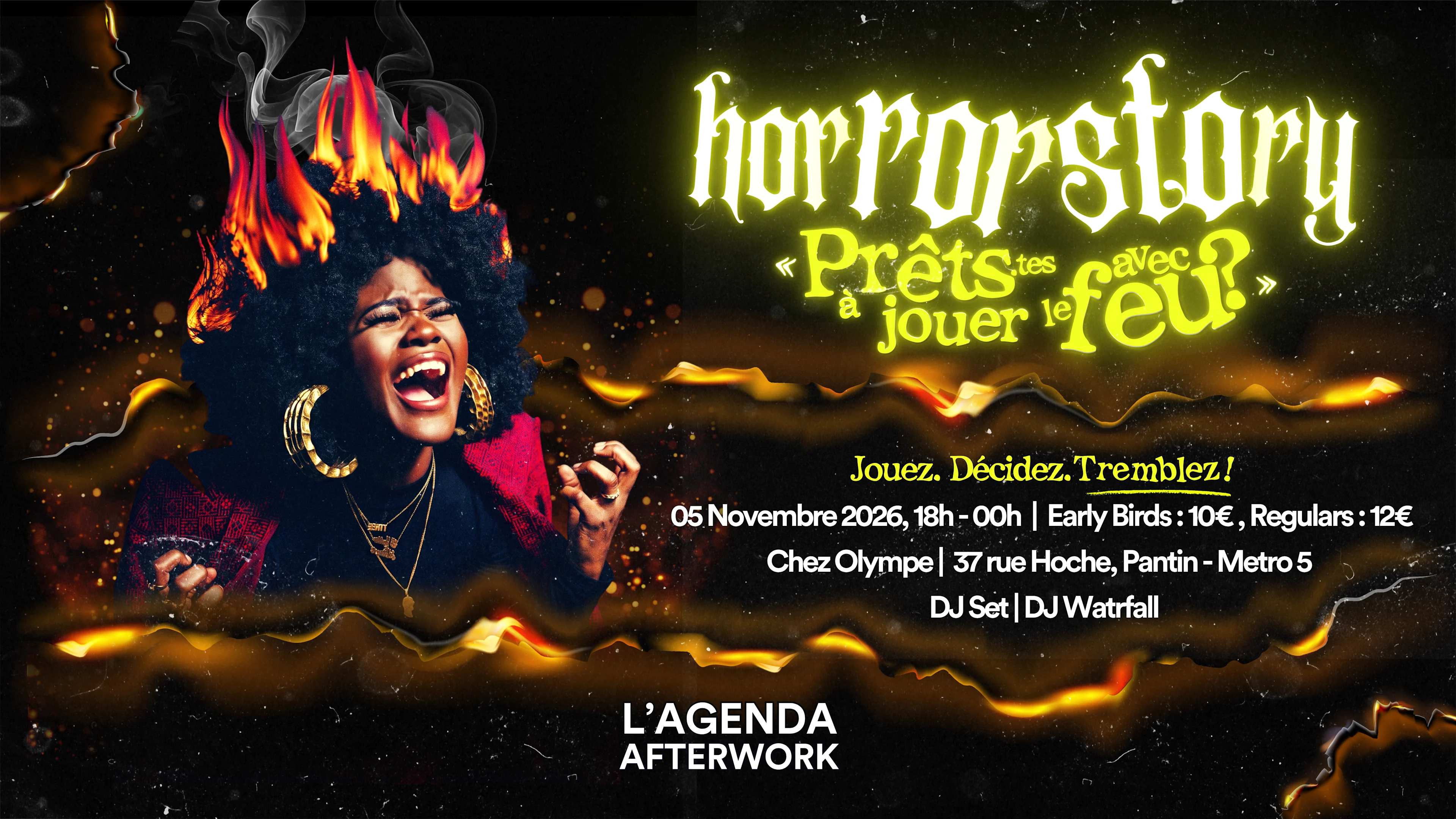 L'agenda Afterwork - Horror Story 👁️🕯️