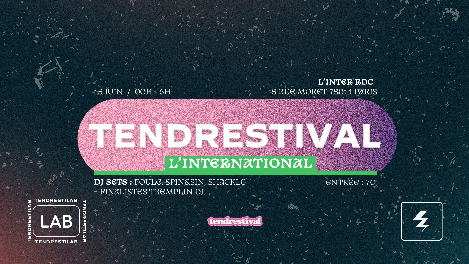 ⚡️ Tendrestival X L'international ⚡️
