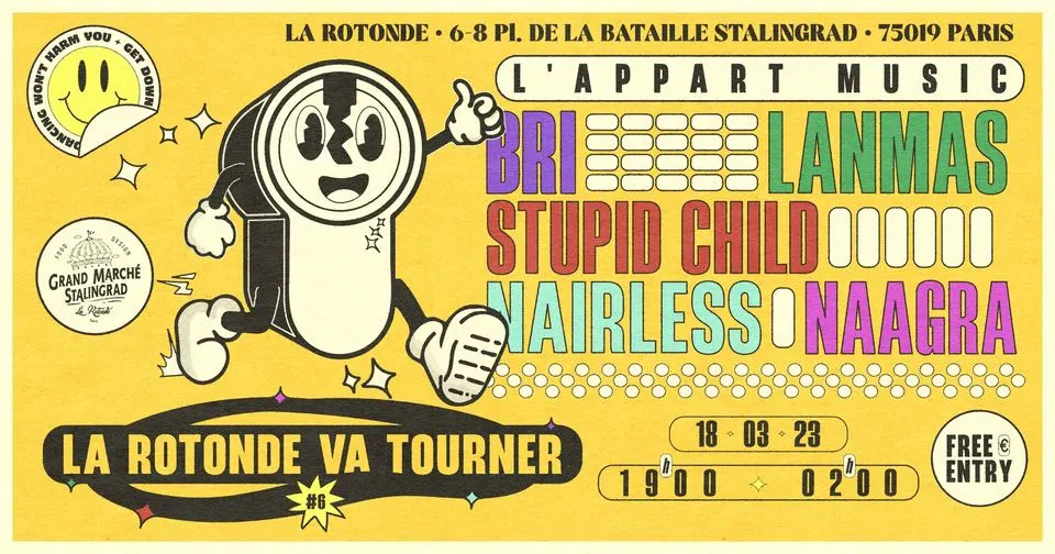 La Rotonde Va Tourner #6 • L’Appart Music