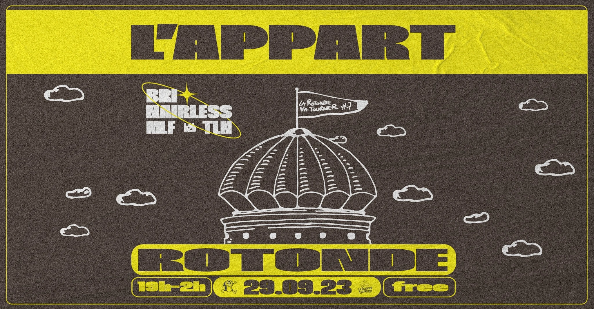 La Rotonde Va Tourner #7 - L'appart Music