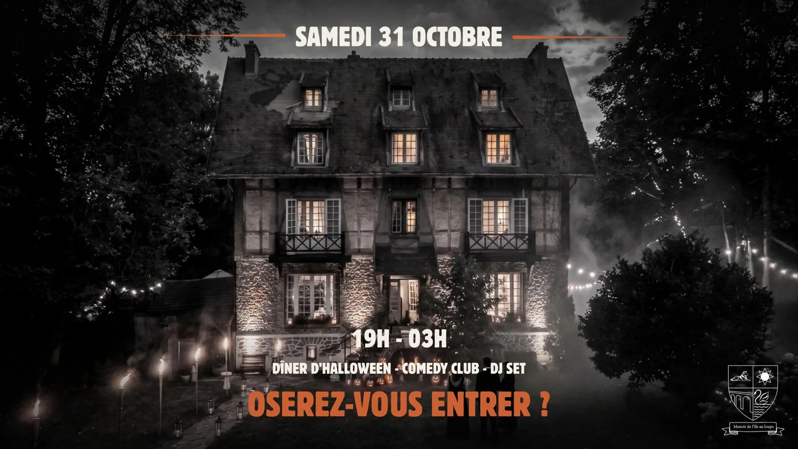 La Nuit Du Manoir – Dîner, Comedy Club & Dj Set