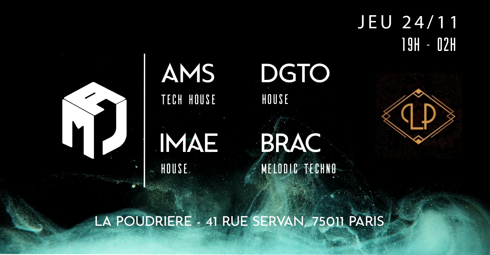 House To Techno - Maj Records At La Poudrière 2.0