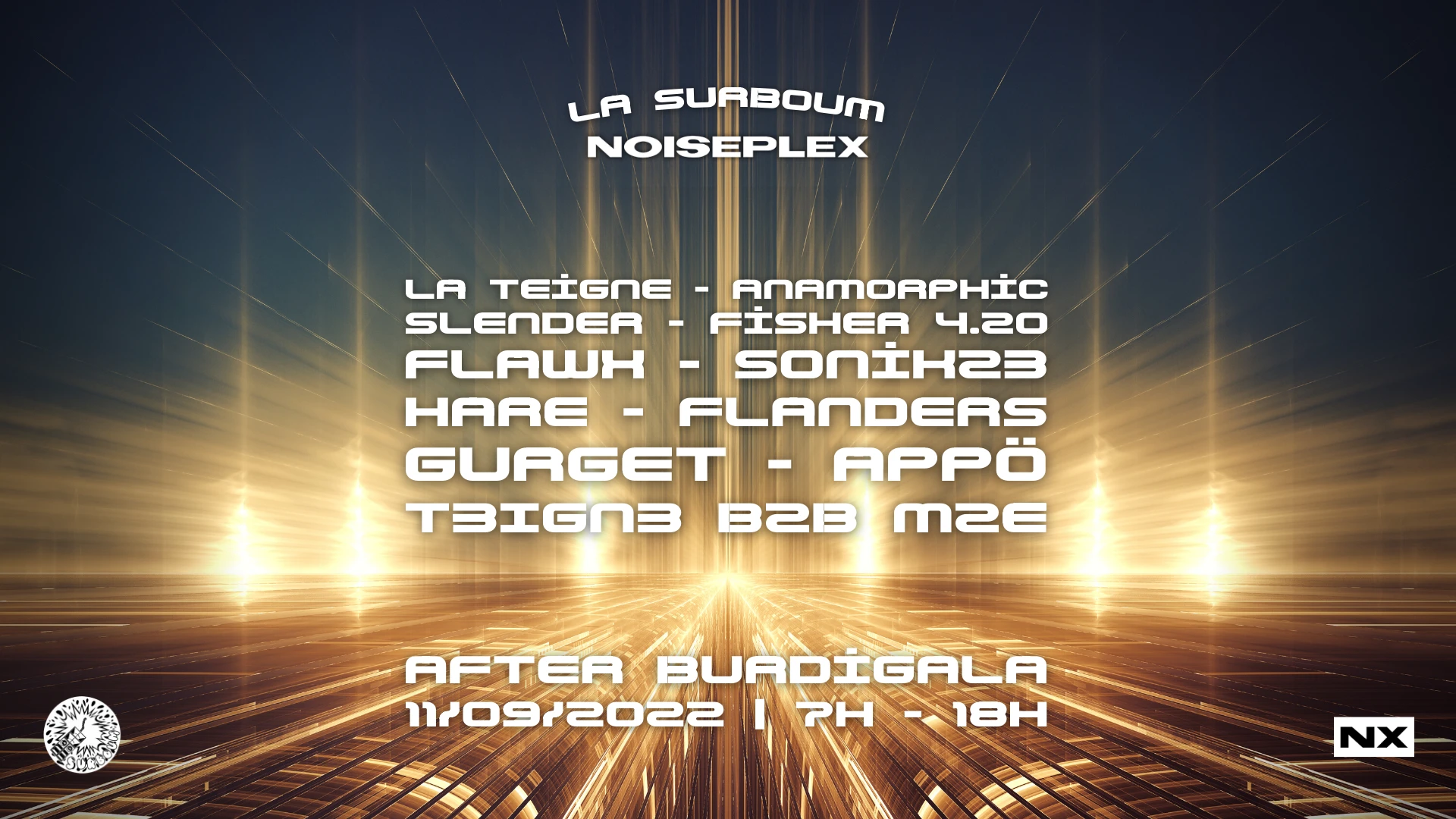 La Surboum X Noiseplex - After Burdigala