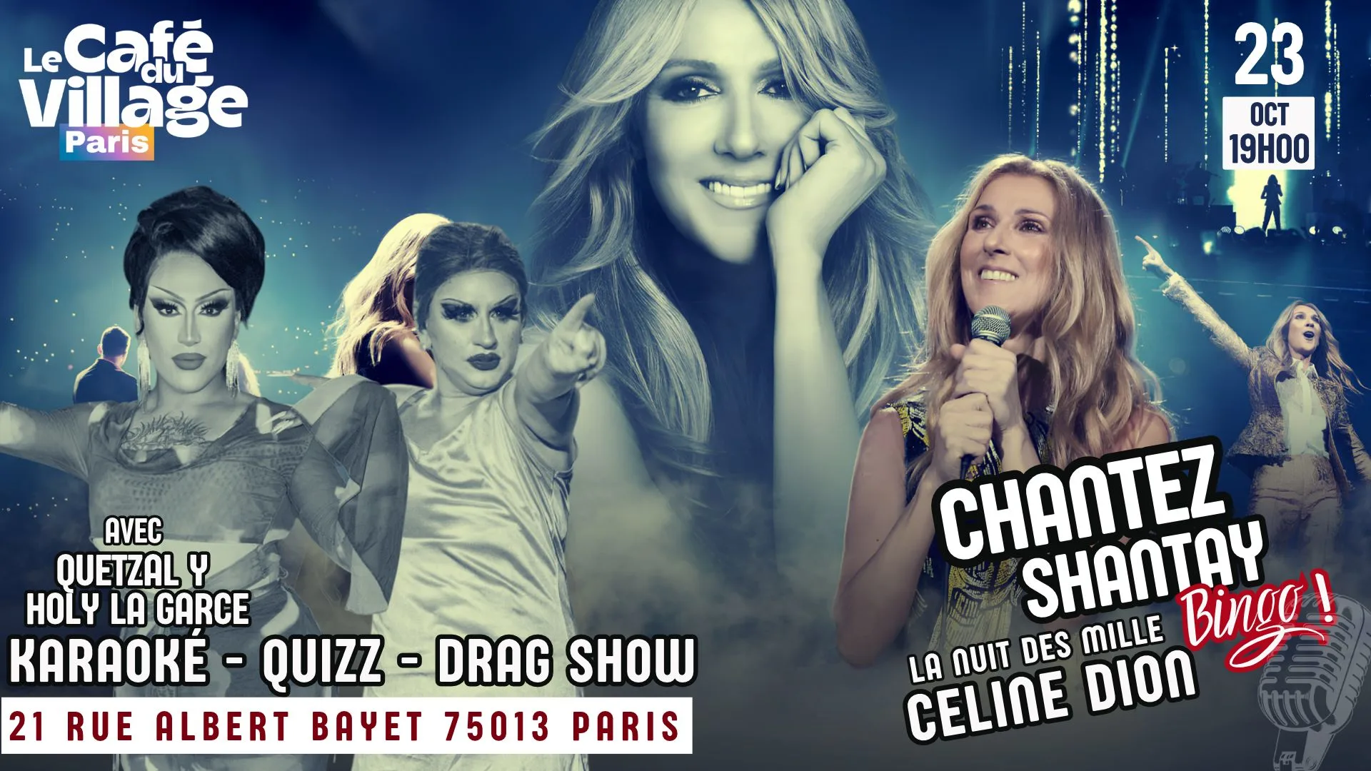 La Nuit Des Mille Celine Dion - Chantez, Shantay, Drag