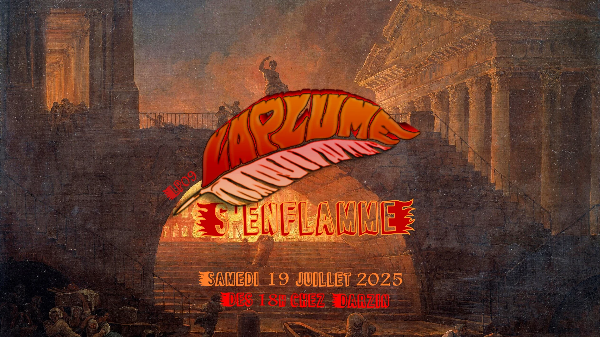 La Plume S'enflamme (En Fêtant Les Crabes) - #Lp09