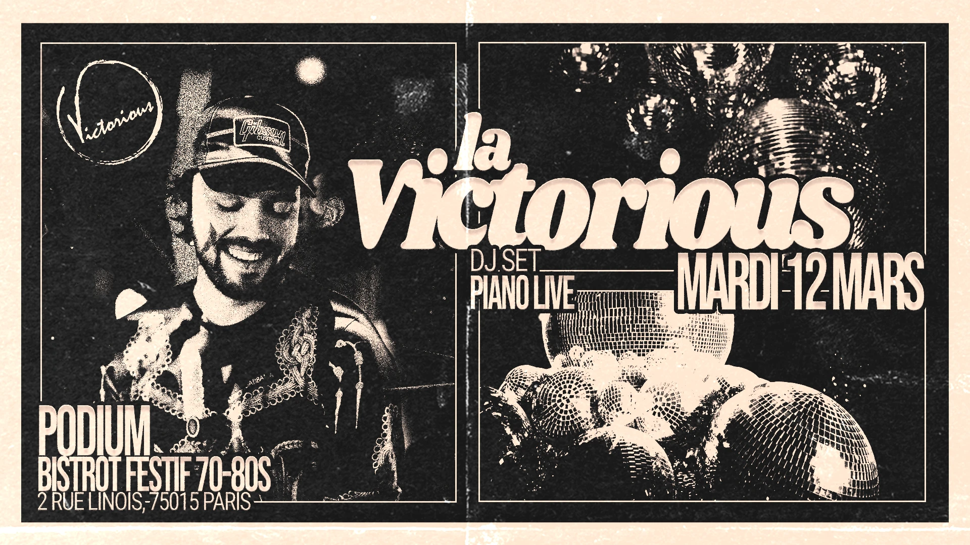 La Victorious I 12.03.2024 I Tous Les Mardis 22h - 2h