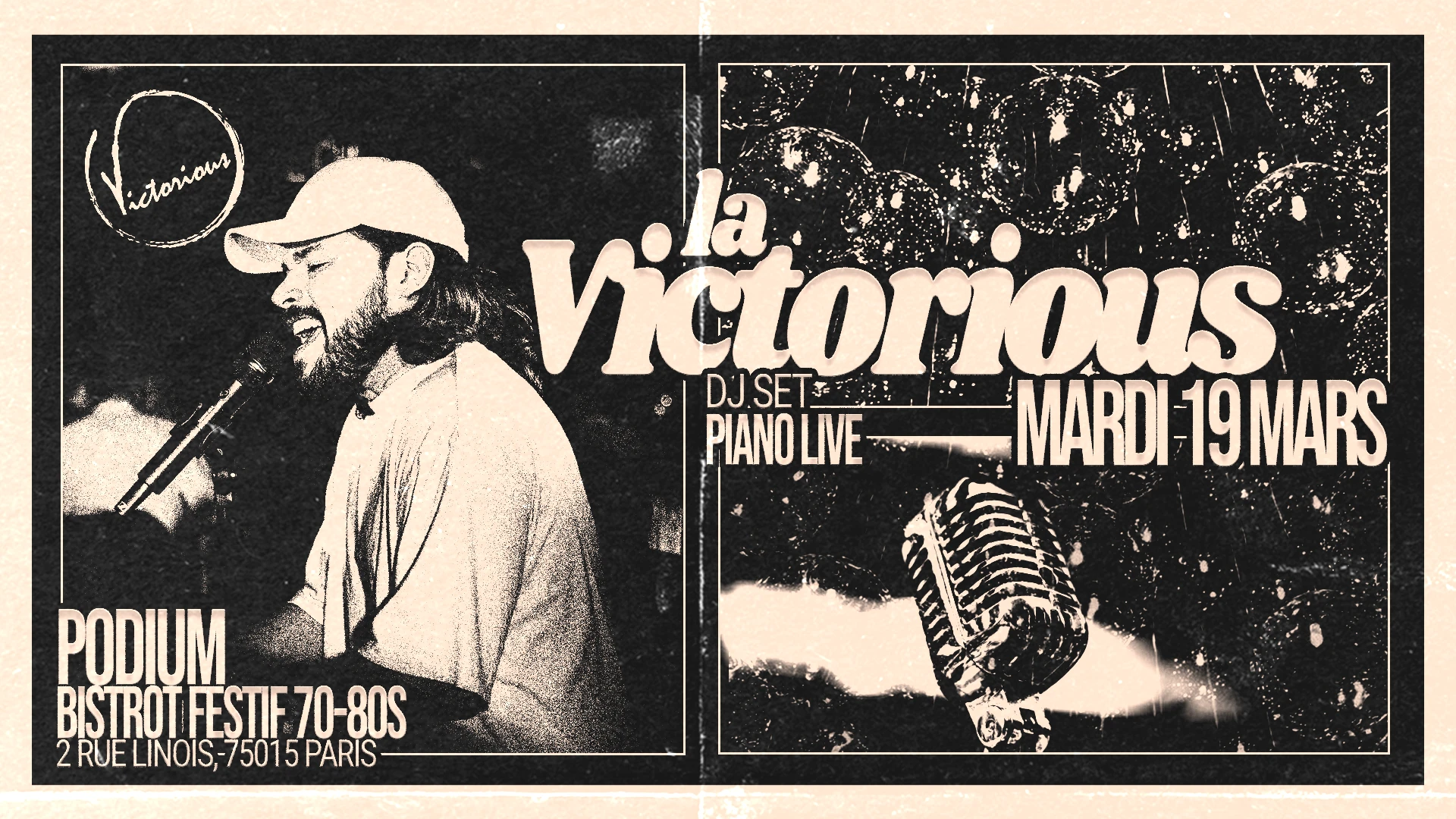 La Victorious I 19.03.2024 I Tous Les Mardis 22h - 2h