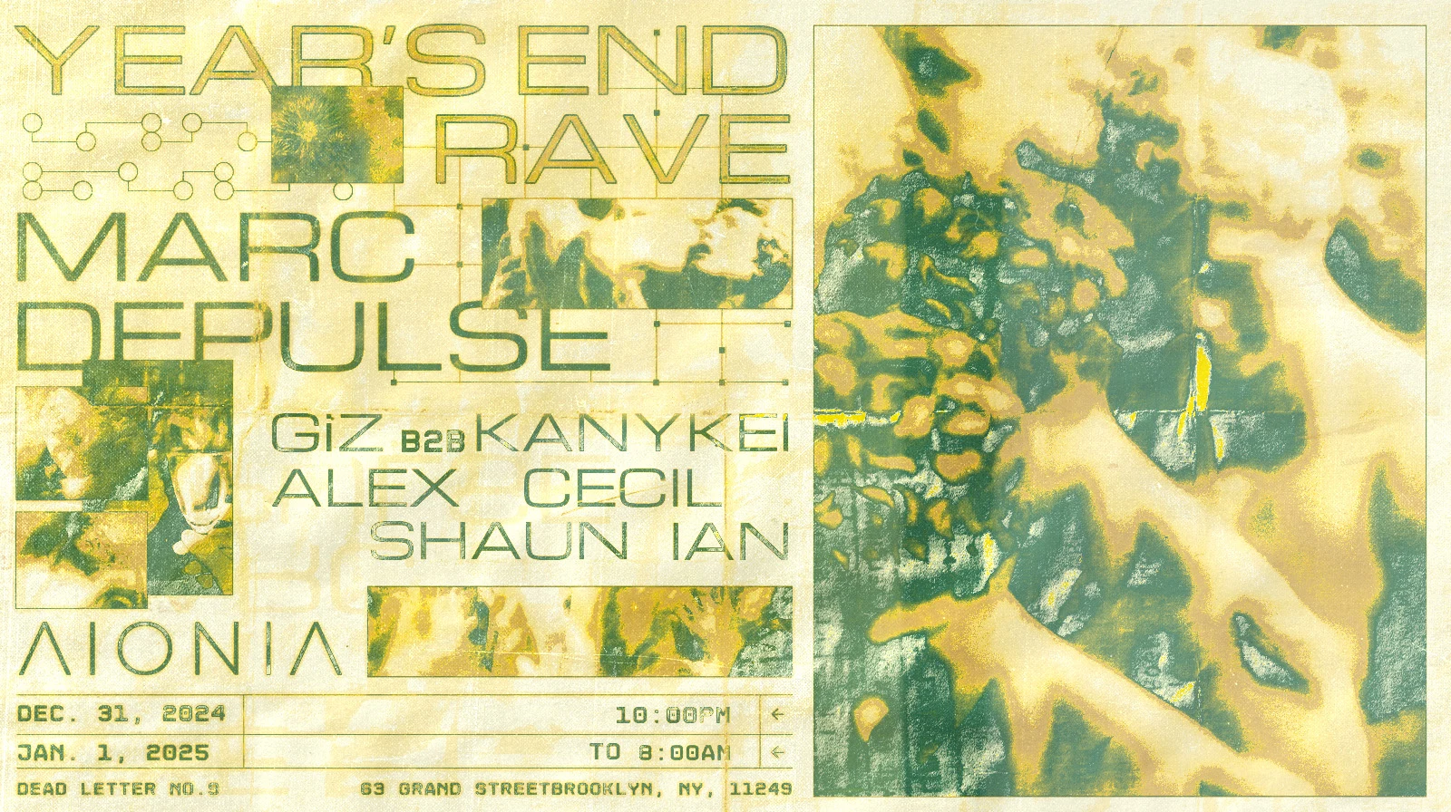 Aionia Nye: Marc Depulse [Diynamic], Giz, Kanykei - Ends 8am