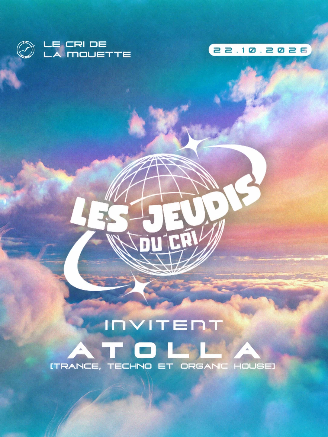 Les Jeudis Du Cri Inv. Atolla (Trance, Techno & House)