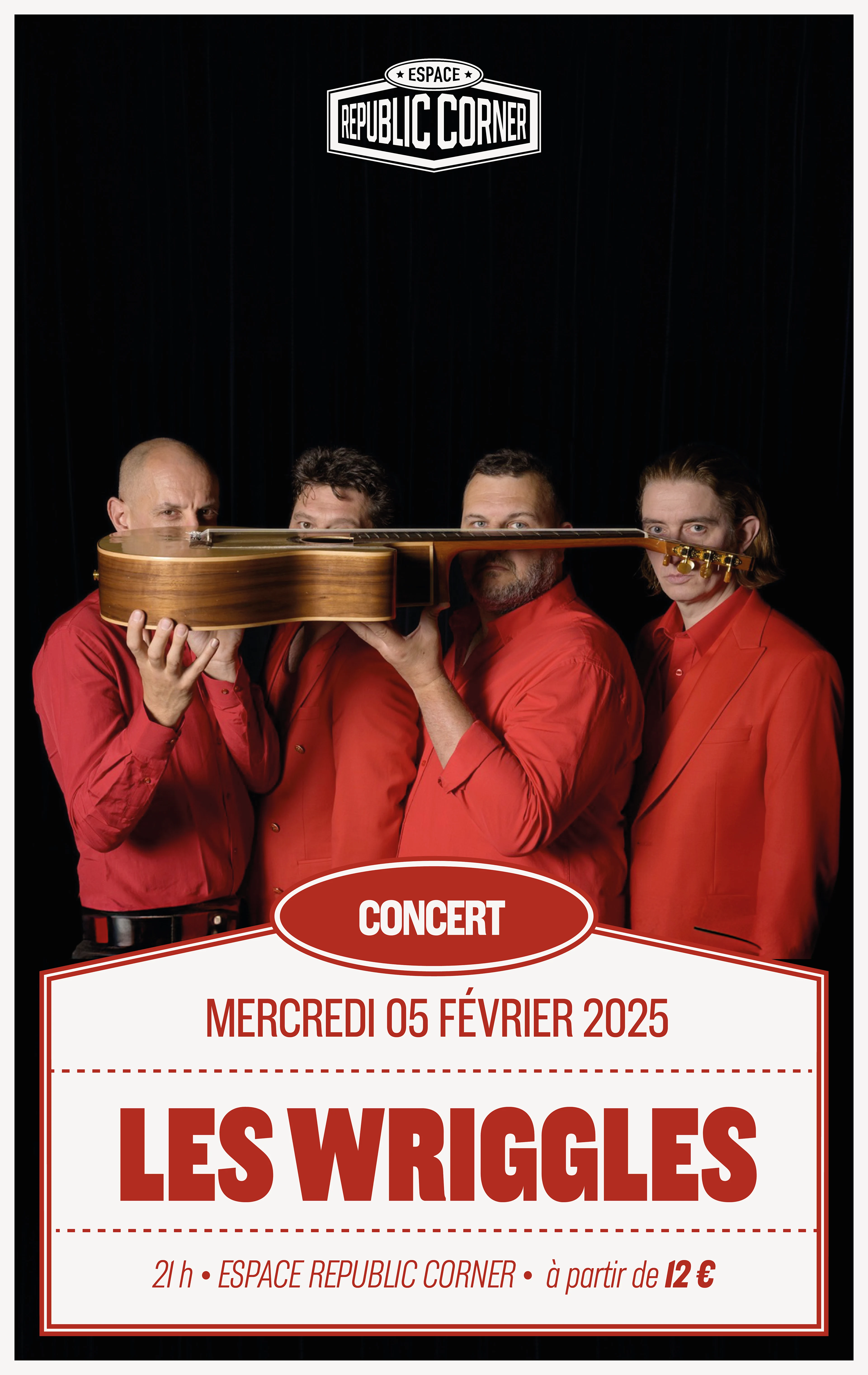 Les Wriggles En Concert À L'espace Republic Corner