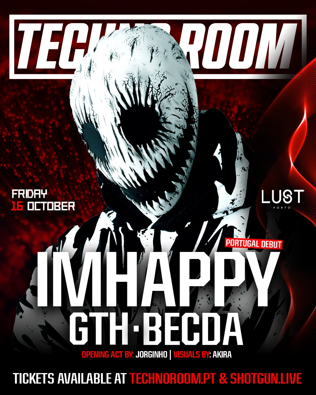 Techno Room: Imhappy / Becda / Gth