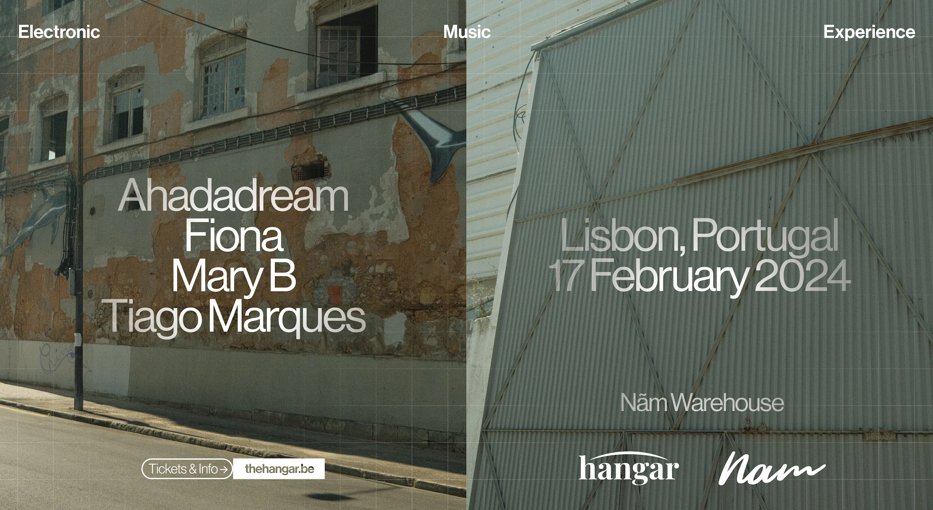Hangar Invites Ahadadream – Lisbon 2024
