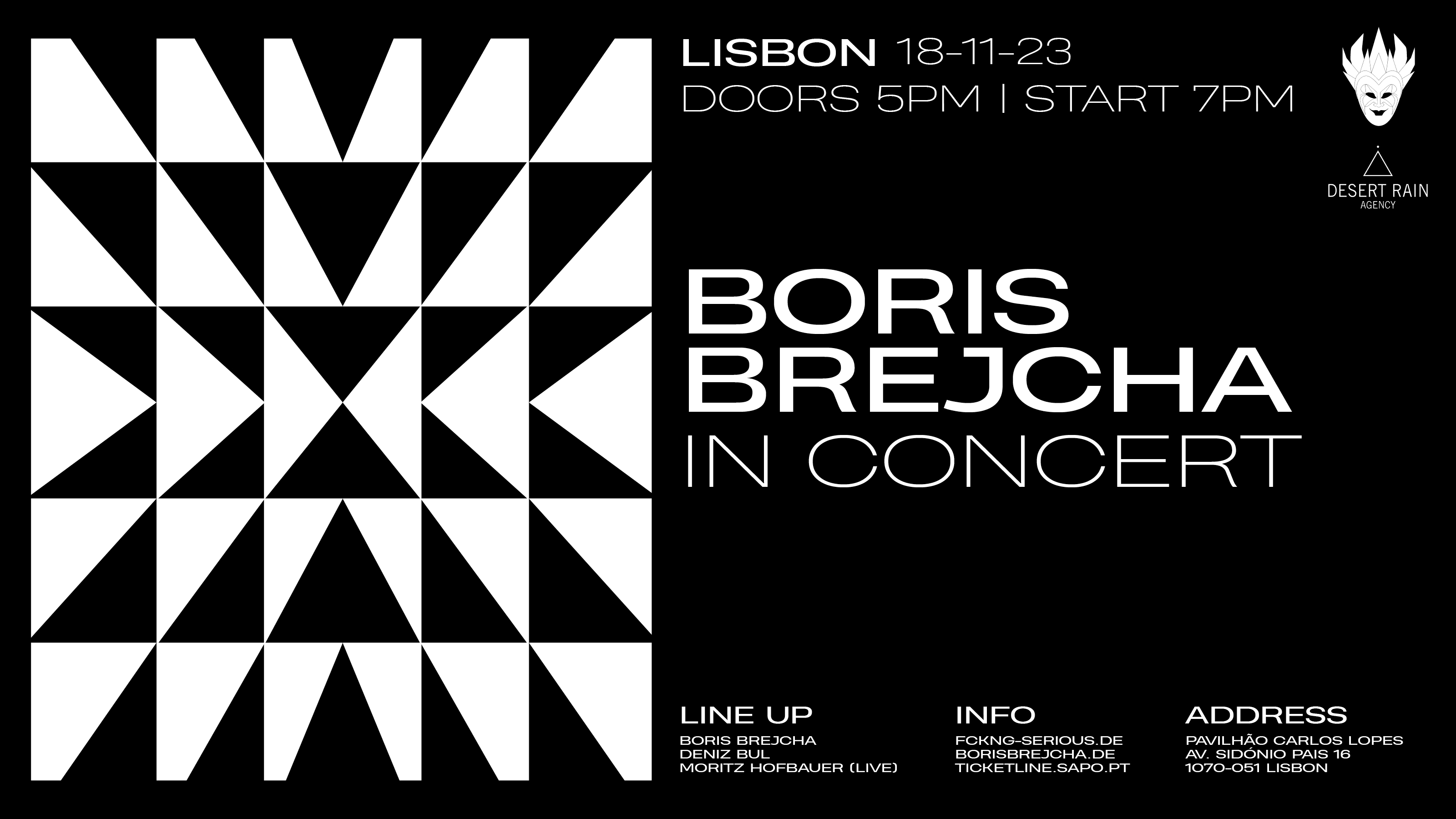 Boris Brejcha In Concert - Lisbon 2023