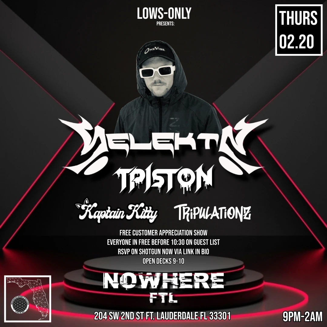 Lows-Only Presents: Selekta, Tpiston & More